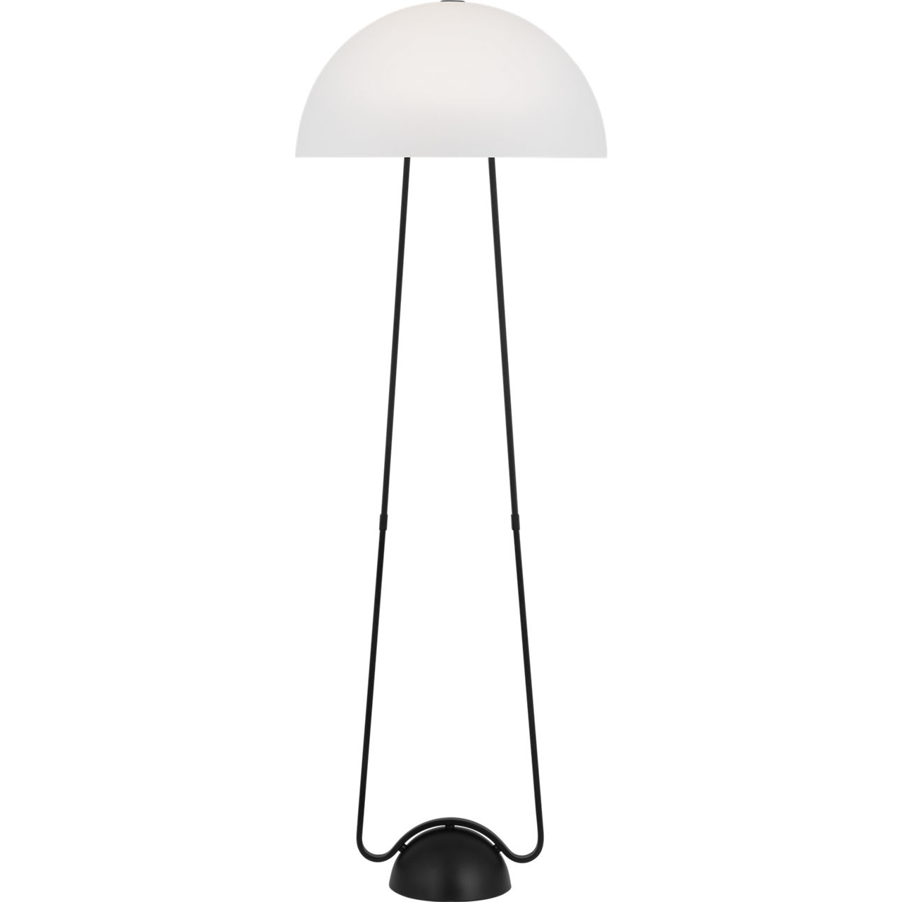 Kelly by Kelly Wearstler Nido 57.5 inch 9 watt Midnight Black Floor Lamp Portable Light