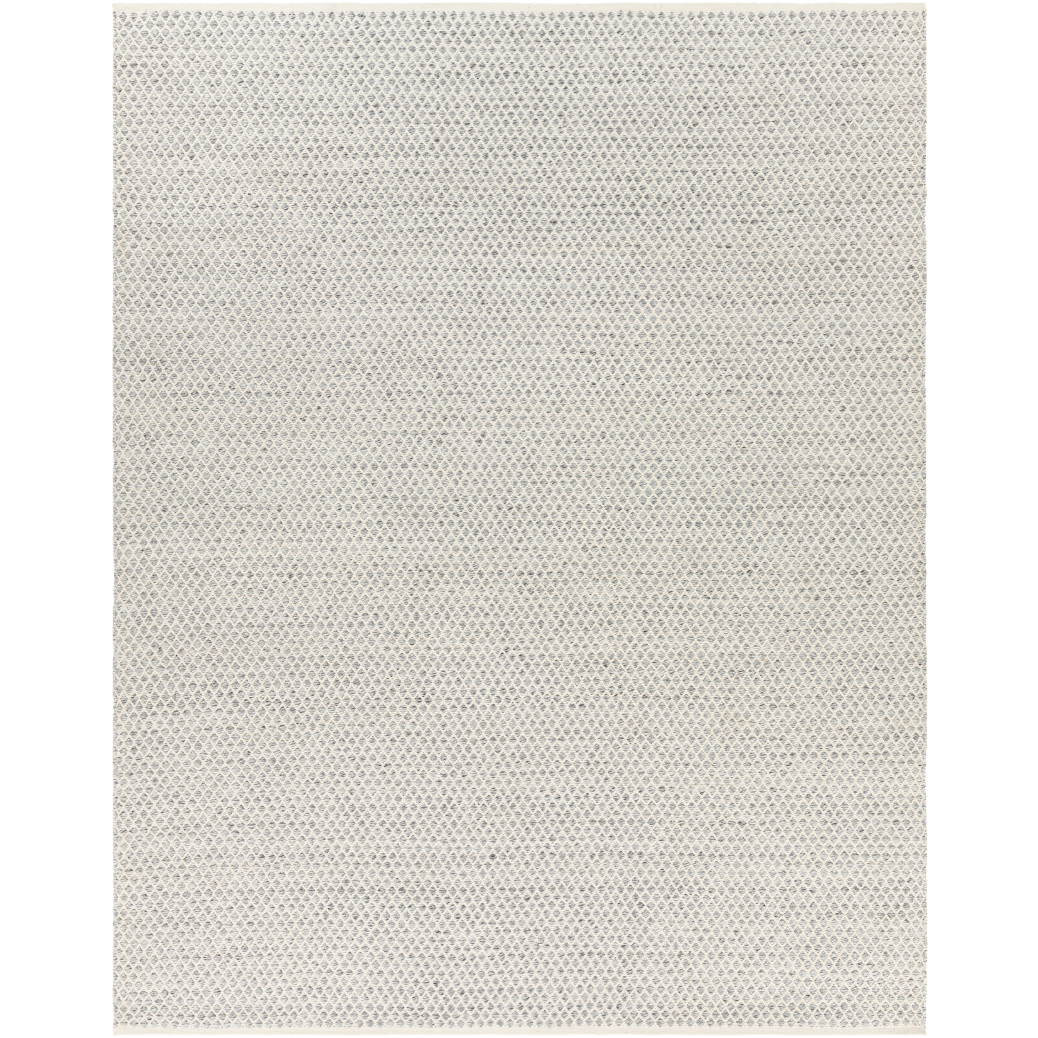 Azalea 120 X 96 inch Slate/Off-White/Ink Blue Handmade Rug in 8 x 10, Rectangle