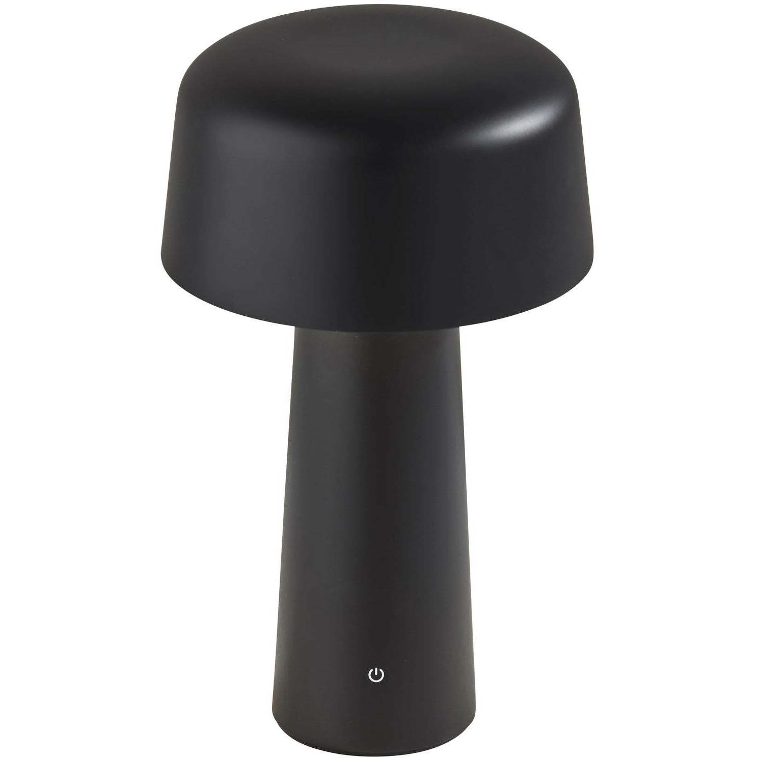 Lenny 10 inch 1.50 watt Black LED Cordless Table Lamp Portable Light