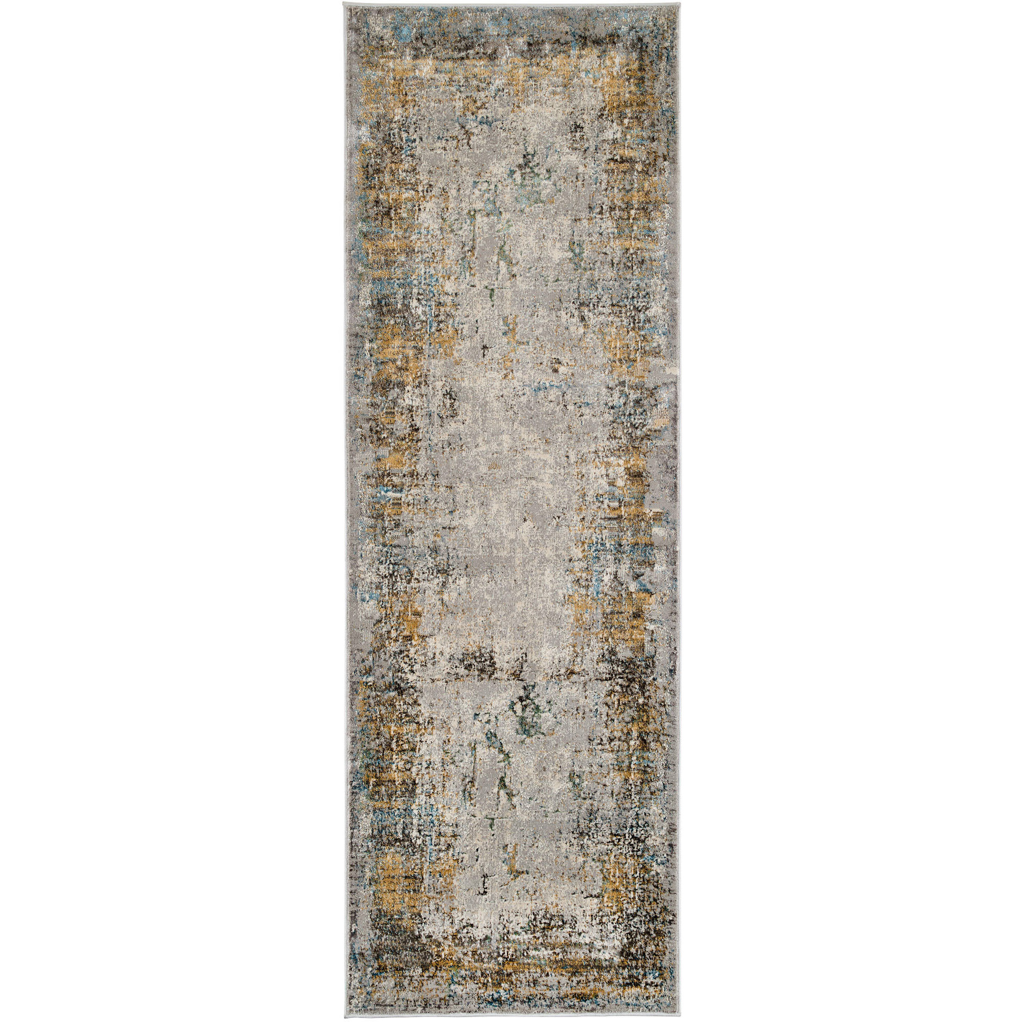 Adara 94 X 32 inch Mineral Tones Rug in 2 x 8