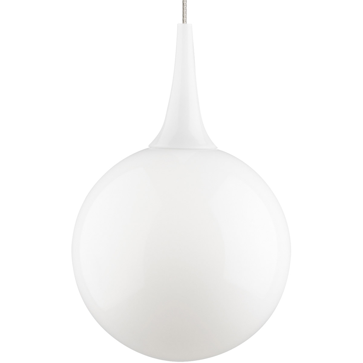 Pele 1 Light 12 Satin Nickel Low-Voltage Pendant Ceiling Light in Halogen, KableLite