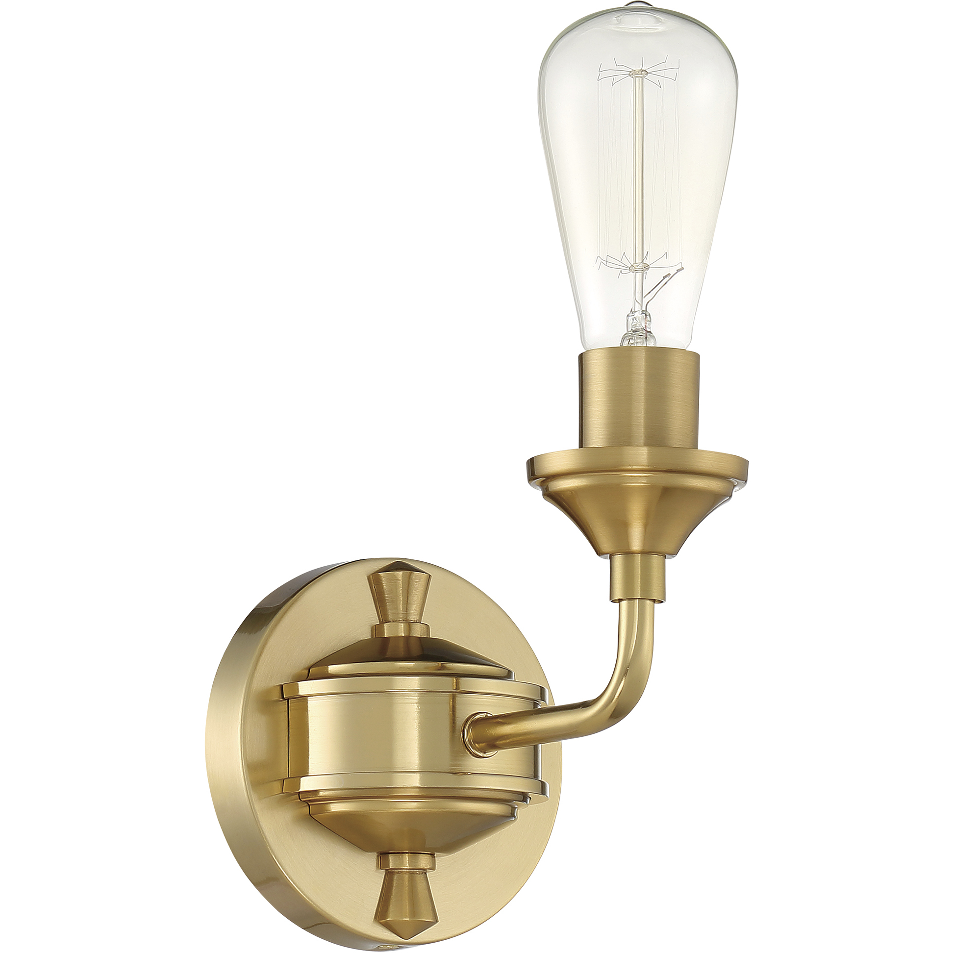 Neighborhood Bridgestone 1 Light 5 inch Satin Brass Wall Sconce Wall Light