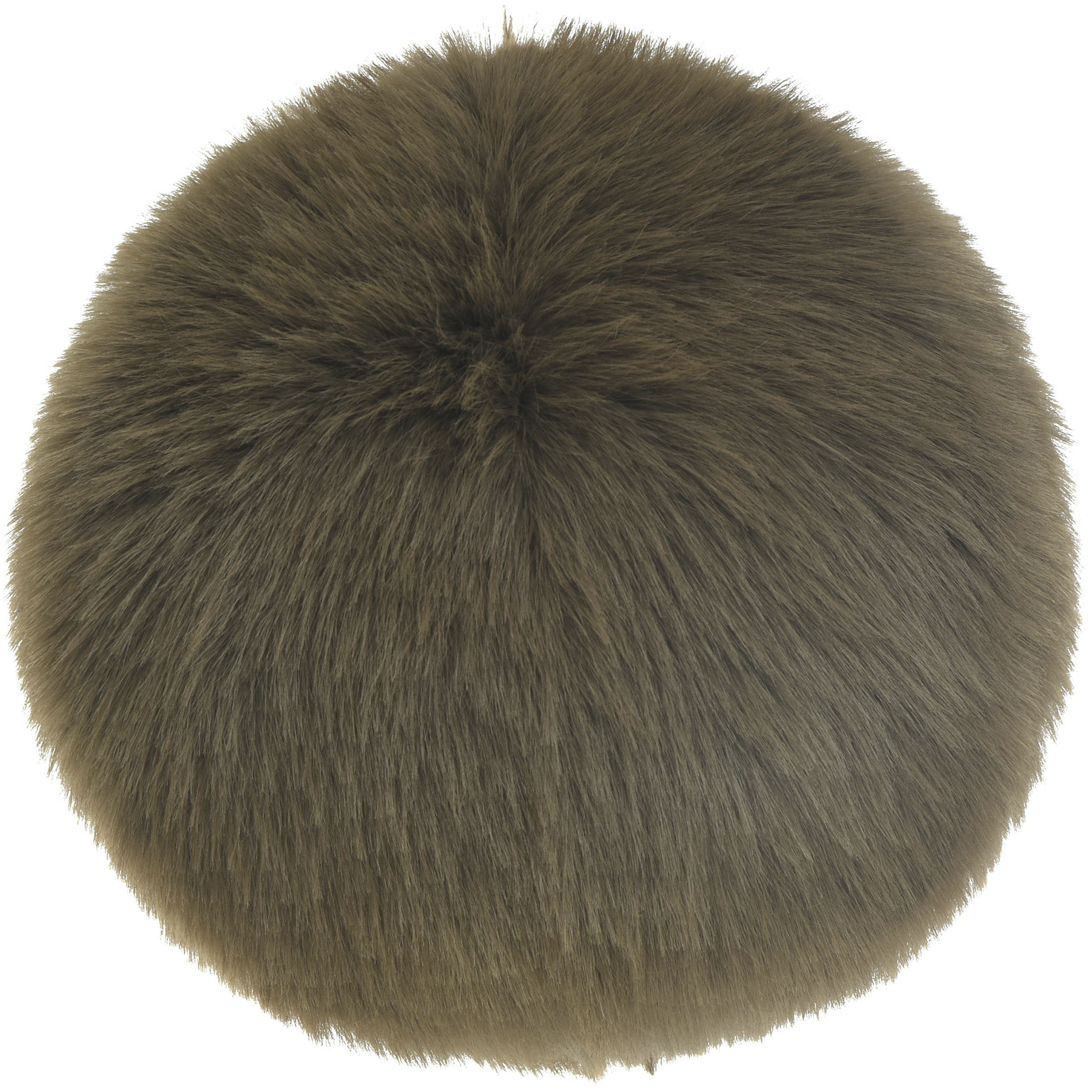 Dan Foley 12 inch Brown Taupe Throw Pillow