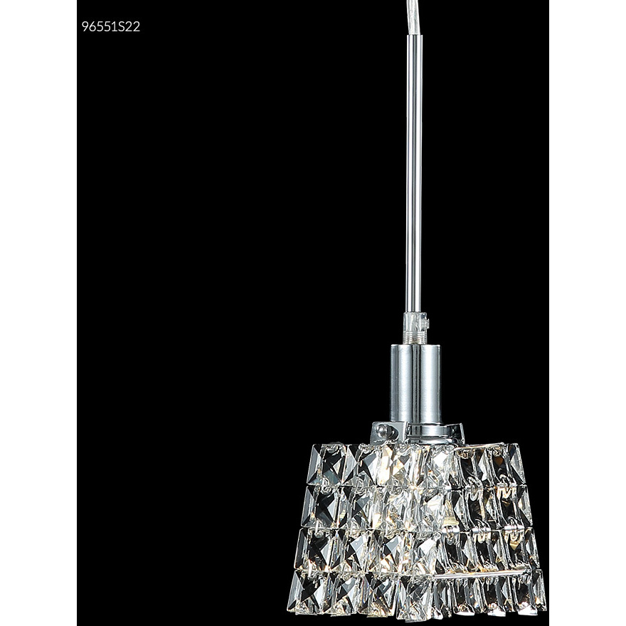 Butterfly 1 Light 4 inch Silver Chandelier Ceiling Light