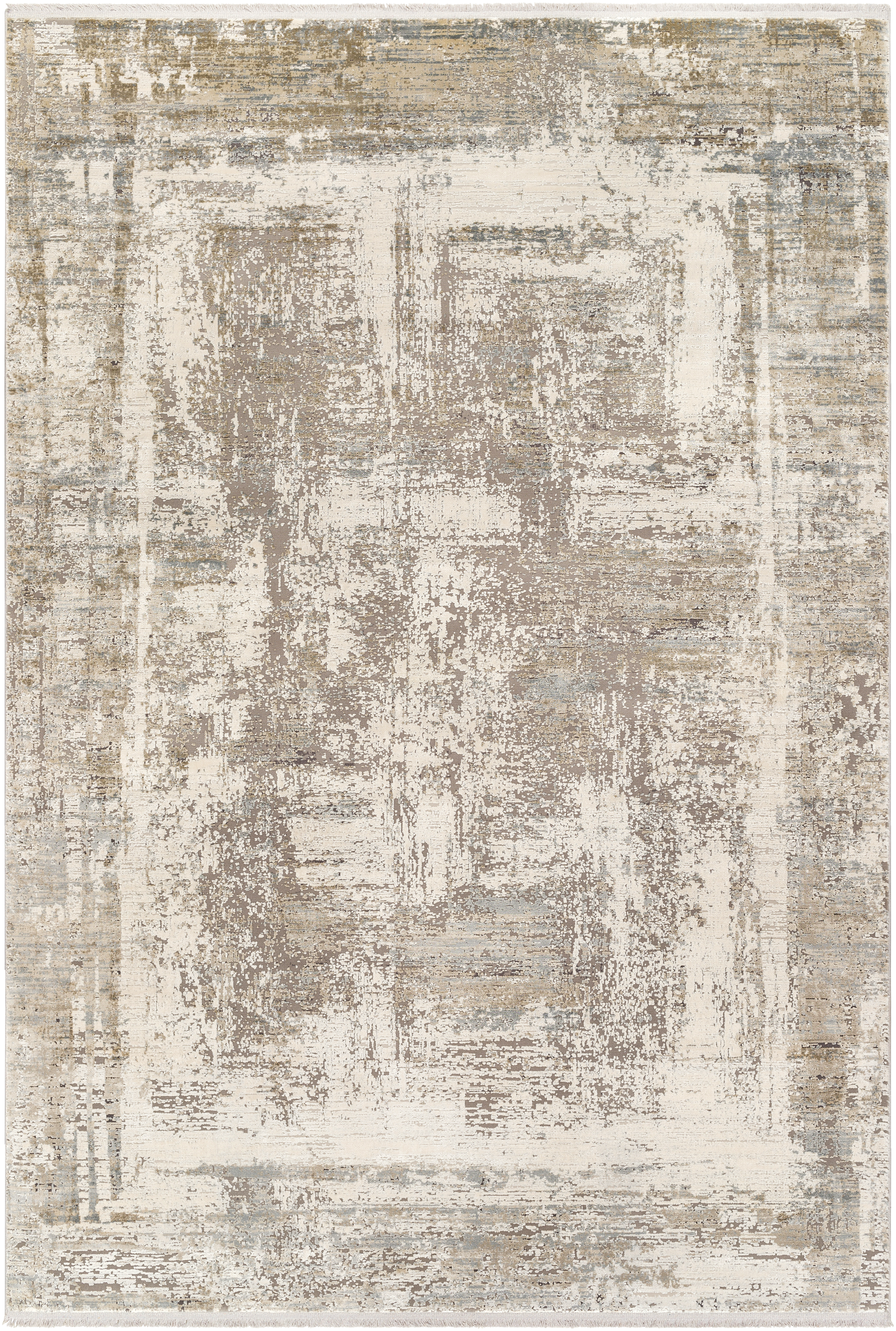 Solar 90 X 60 inch Cream Rug, Rectangle