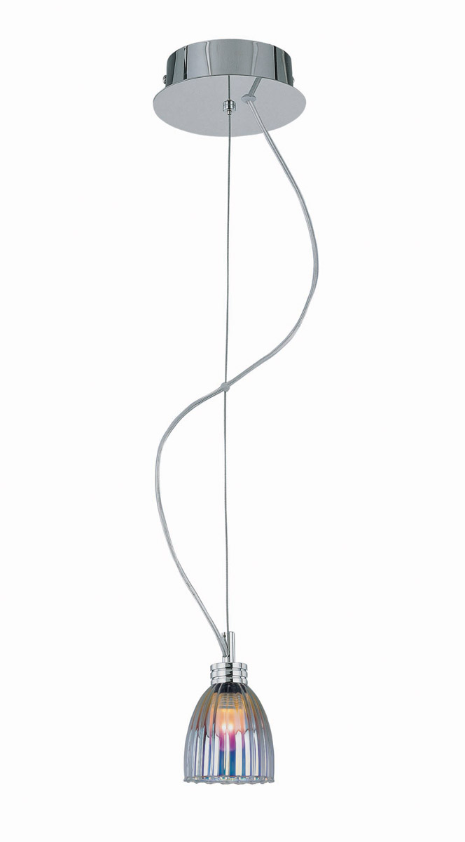 Fantastico 1 Light 6 inch Chrome Pendant Ceiling Light