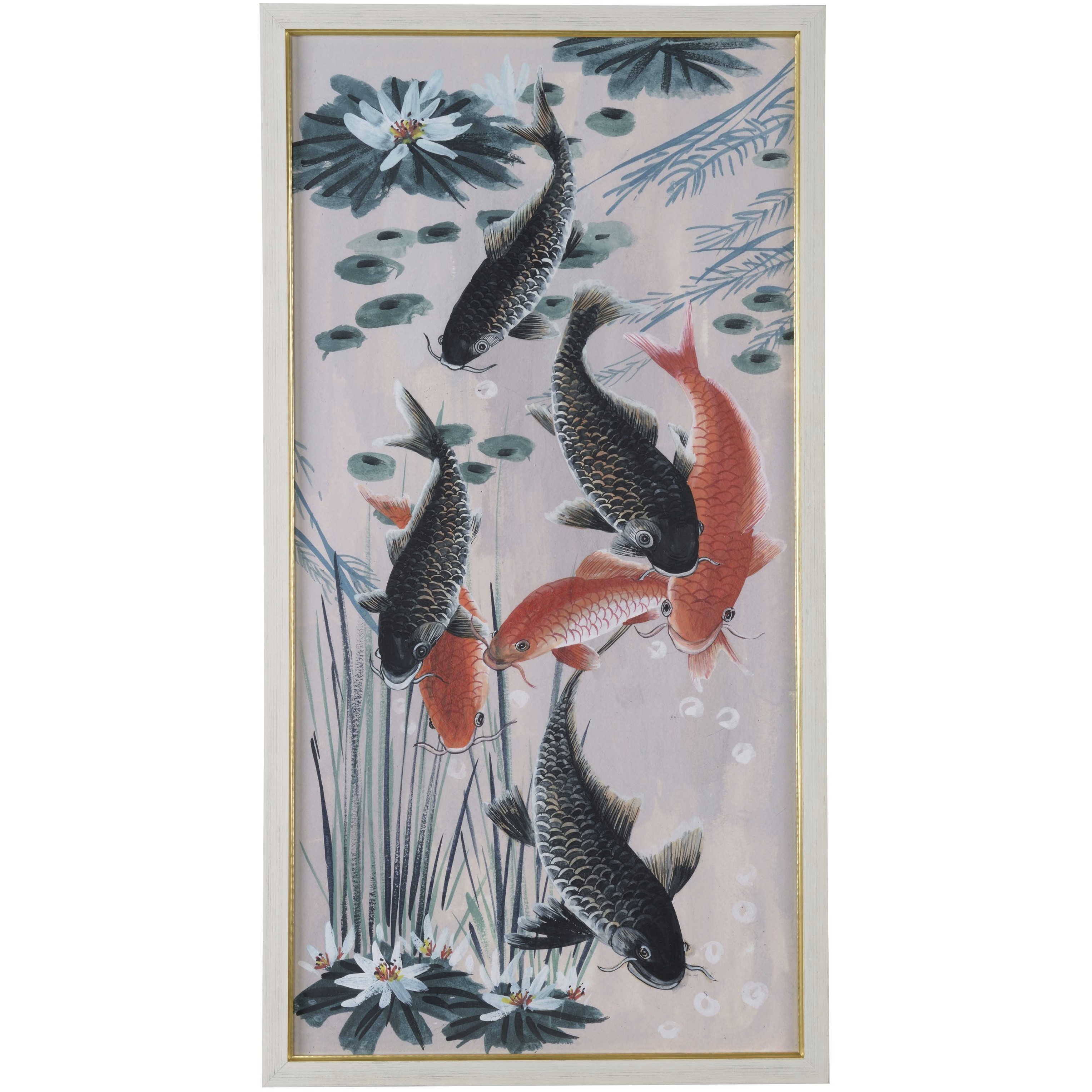 Traditional Koi Pond II 63 X 33 inch Print