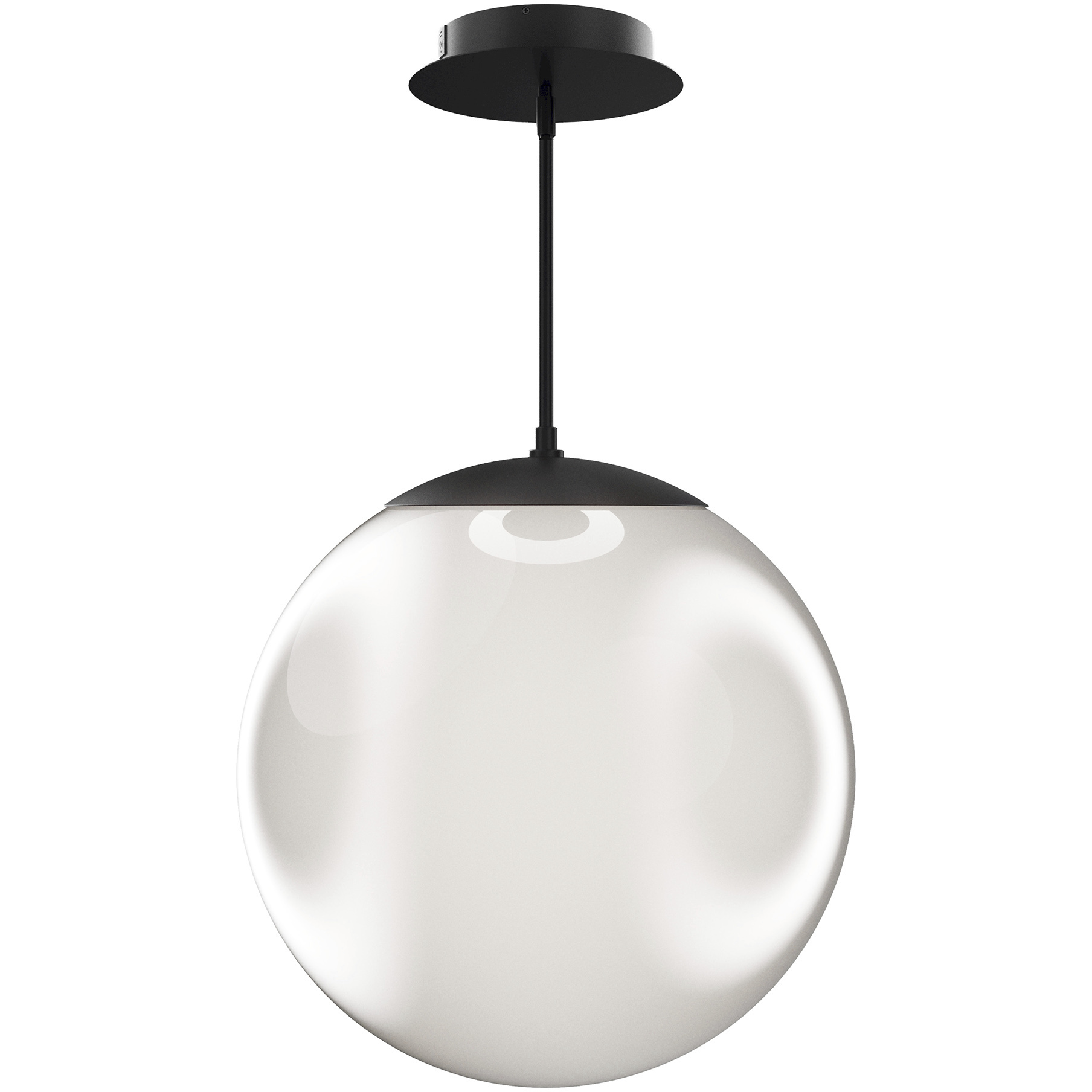 Honeymooner LED 20 inch Black Pendant Ceiling Light, dweLED