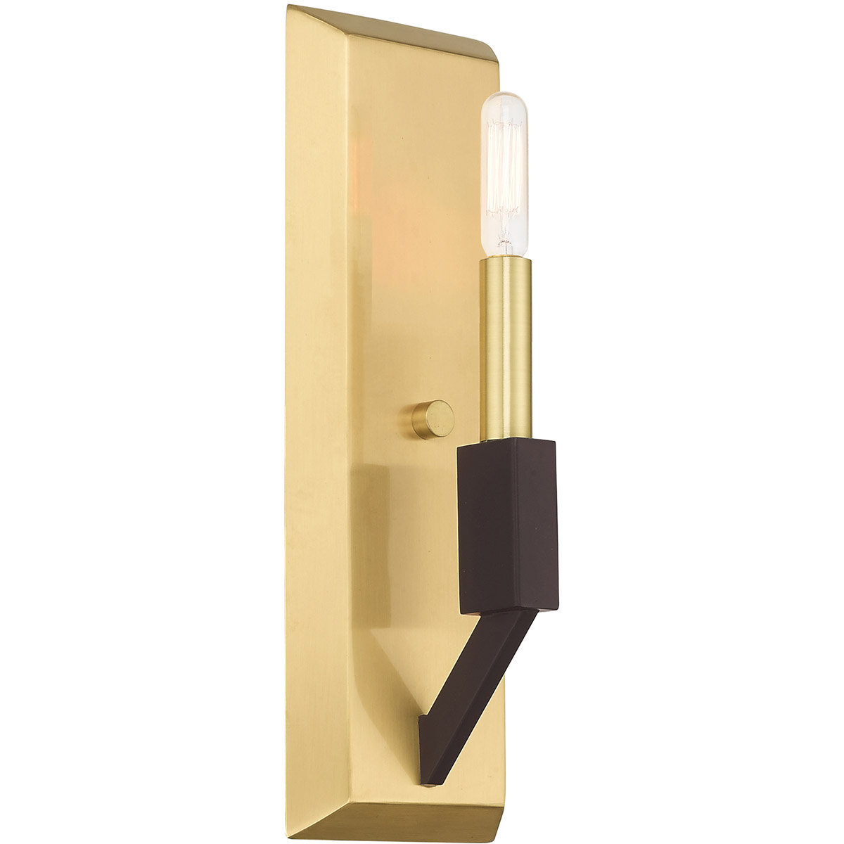 Beckett 1 Light 4.5 inch Satin Brass & Bronze ADA ADA Single Sconce Wall Light