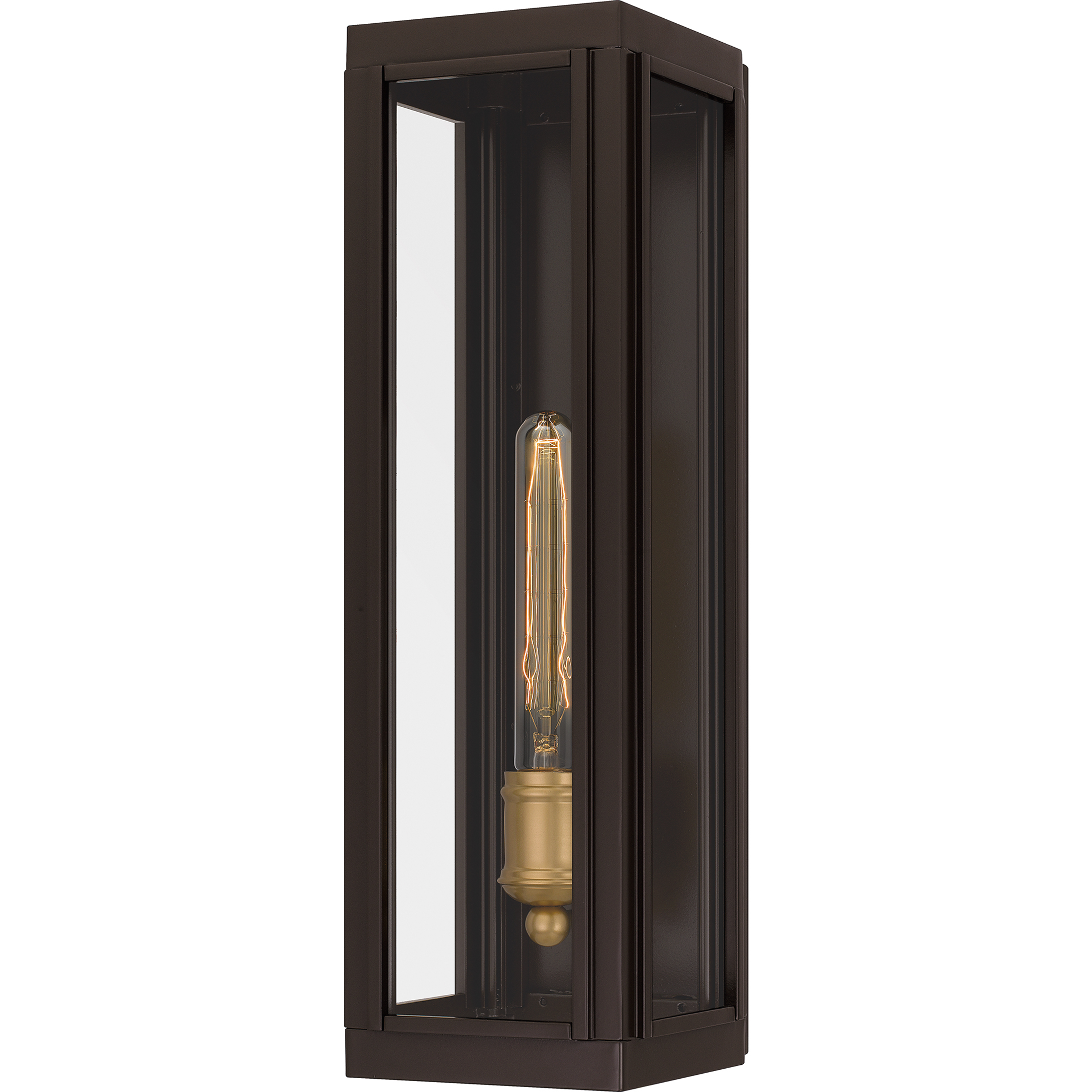 Avon 1 Light 5.5 inch Western Bronze Outdoor Lantern, Large