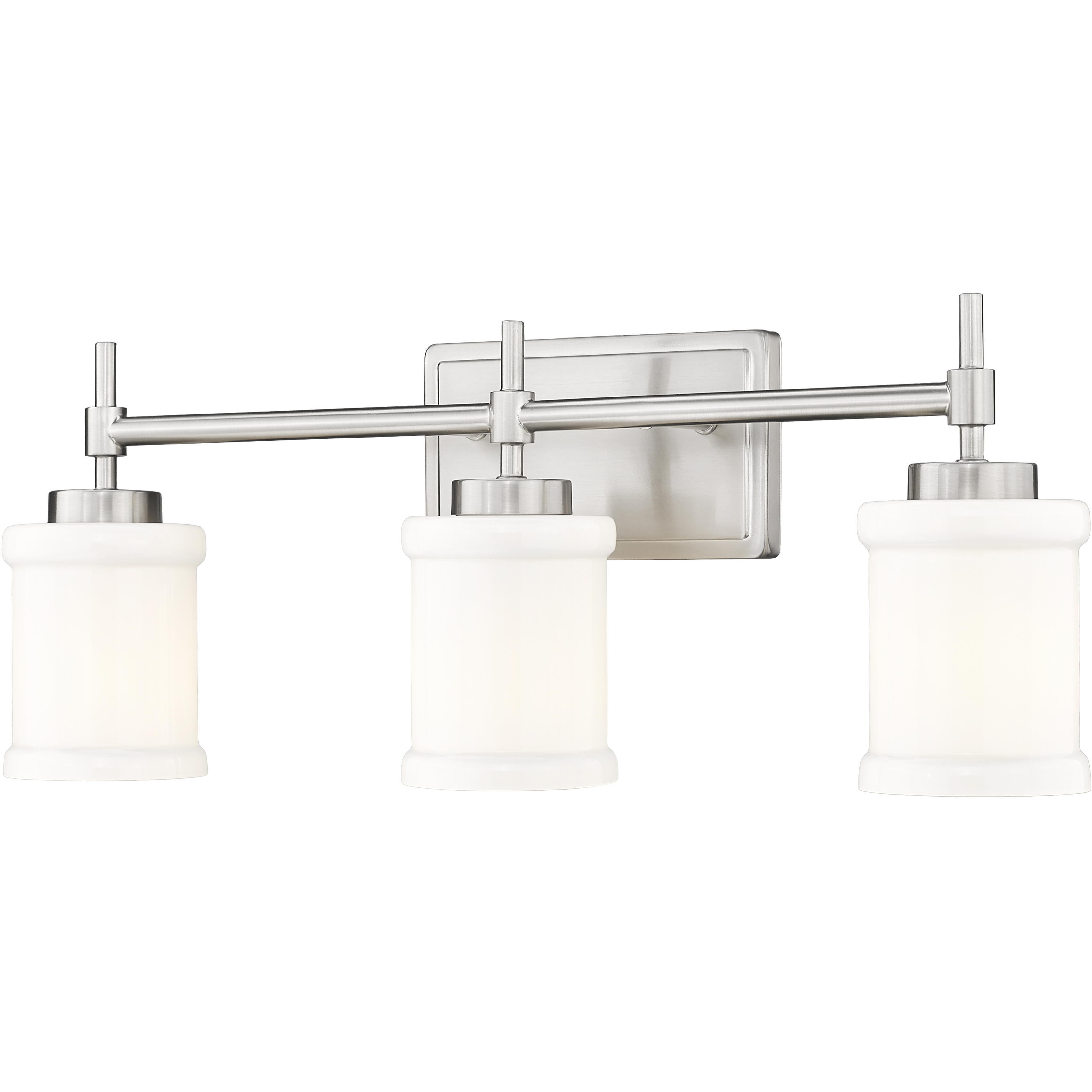 Cadoc 3 Light 23.5 inch Brushed Nickel Bath Vanity Light Wall Light