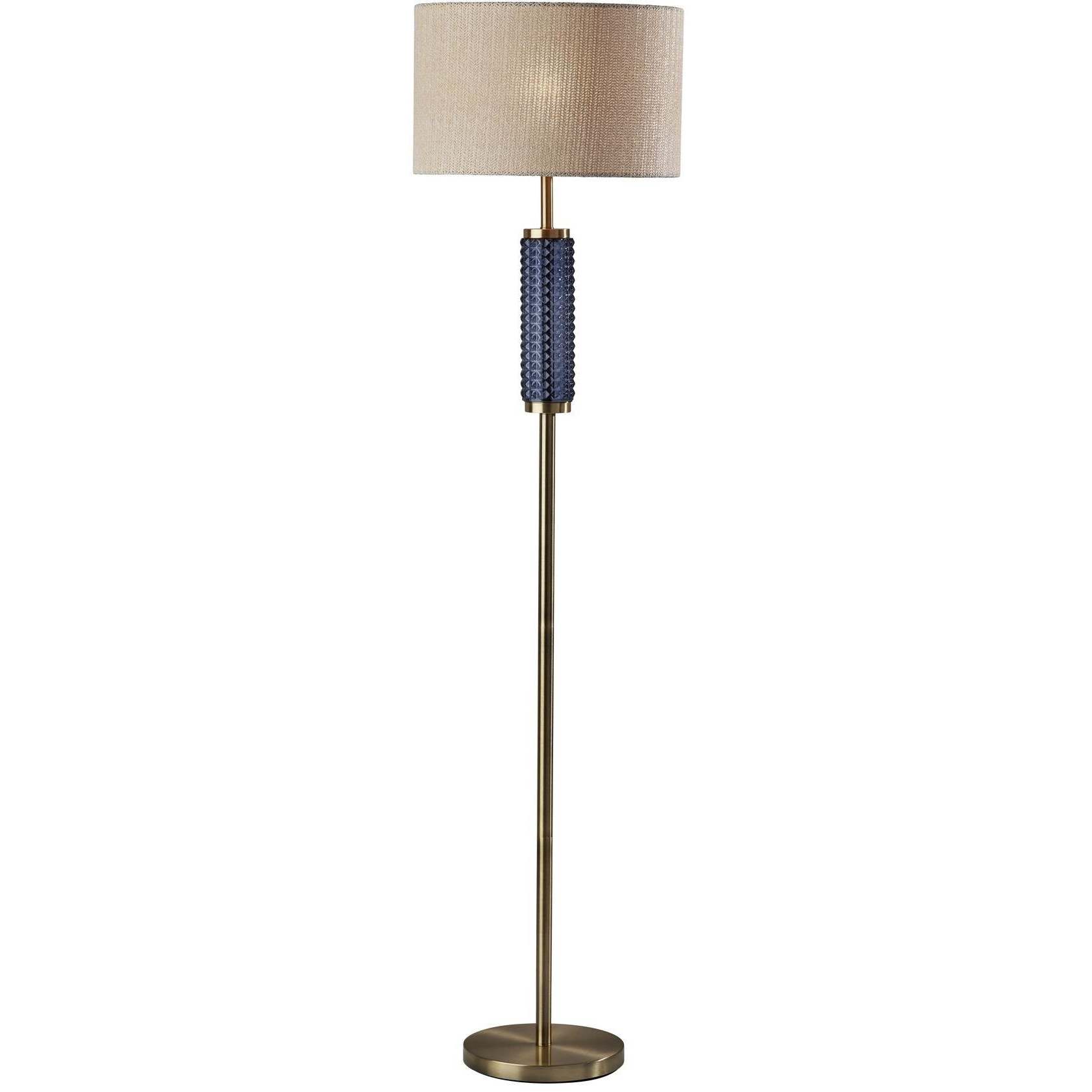 Blue tripod lamp cheap