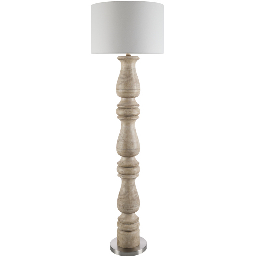 Alvimare 66 inch 150 watt Painted Accent Floor Lamp Portable Light