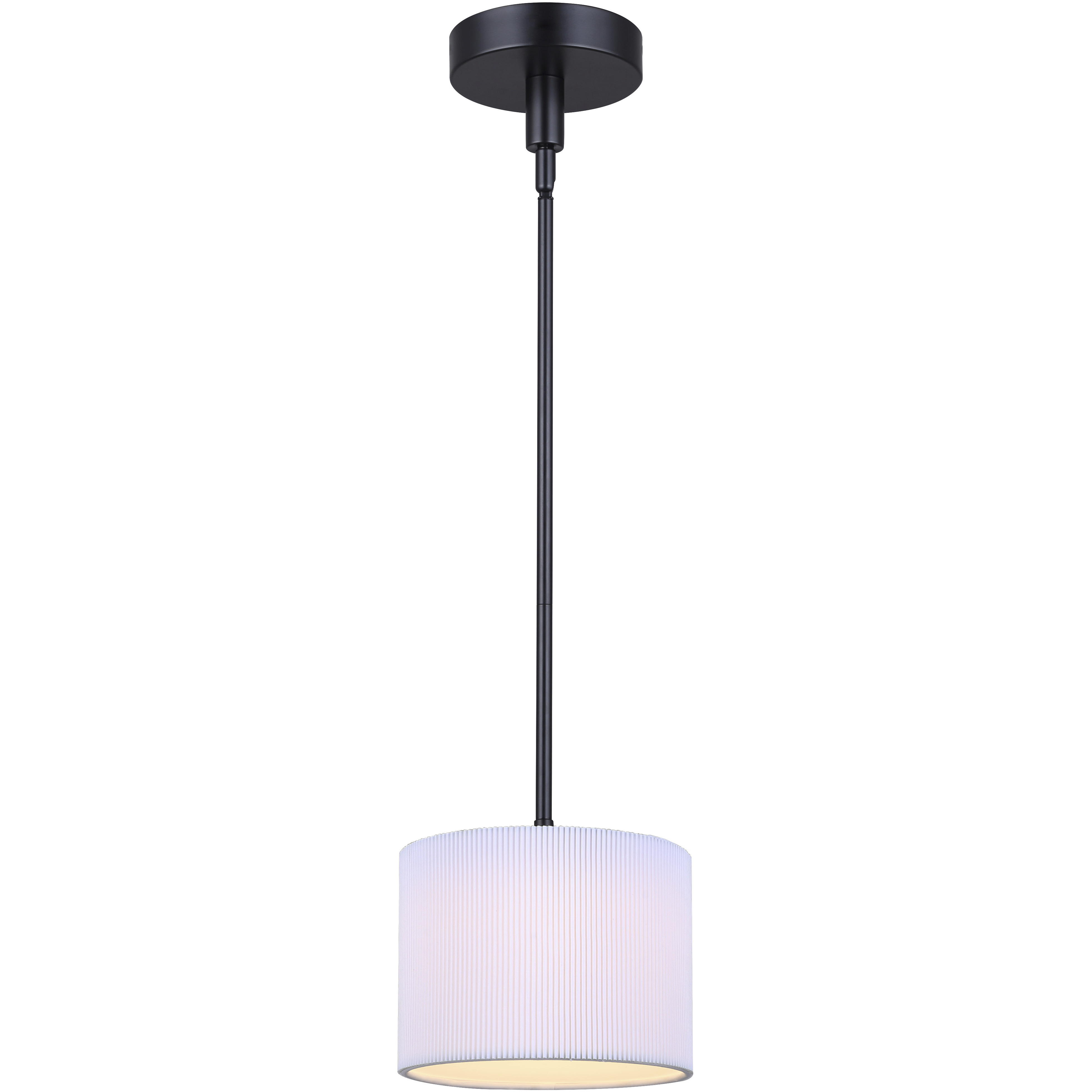 Carmynn LED 8.13 inch Black Pendant Ceiling Light