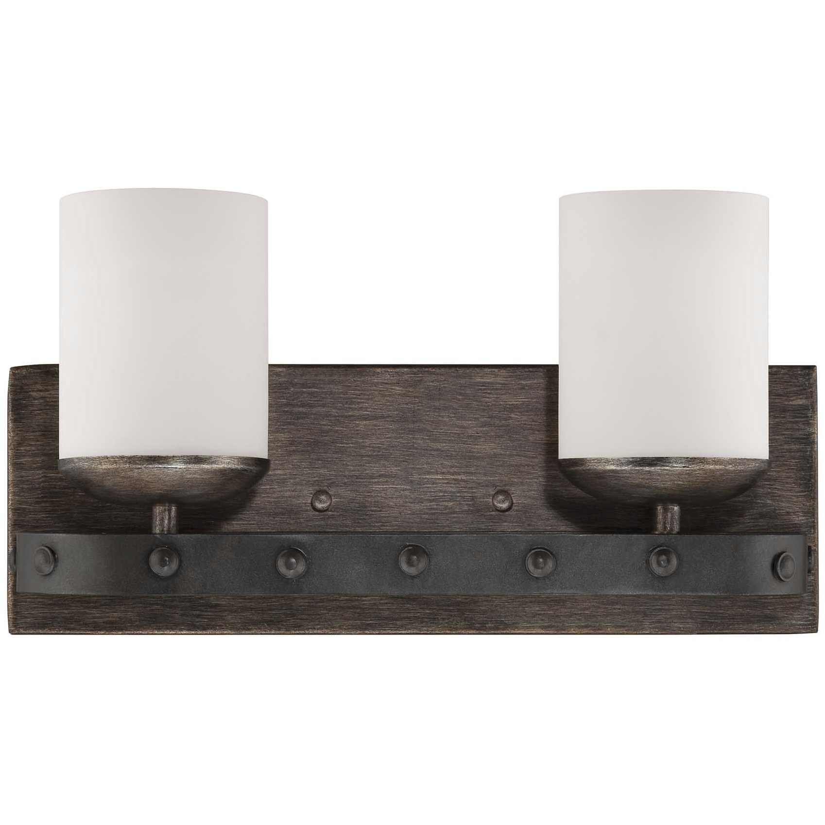 Banyan 2 Light 16 inch Reclaimed Wood Bathroom Vanity Light Wall Light