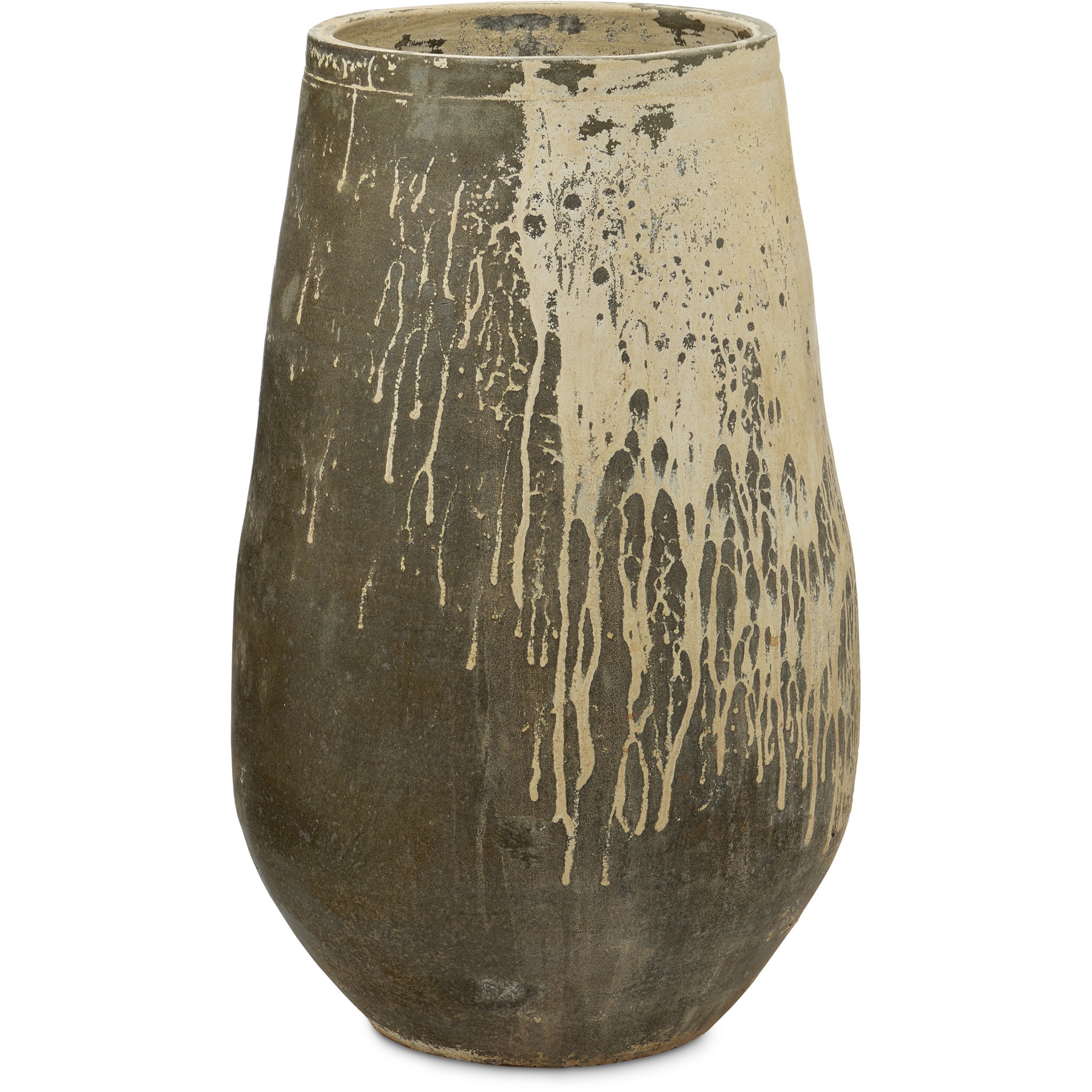 Capaci Antique White Planter