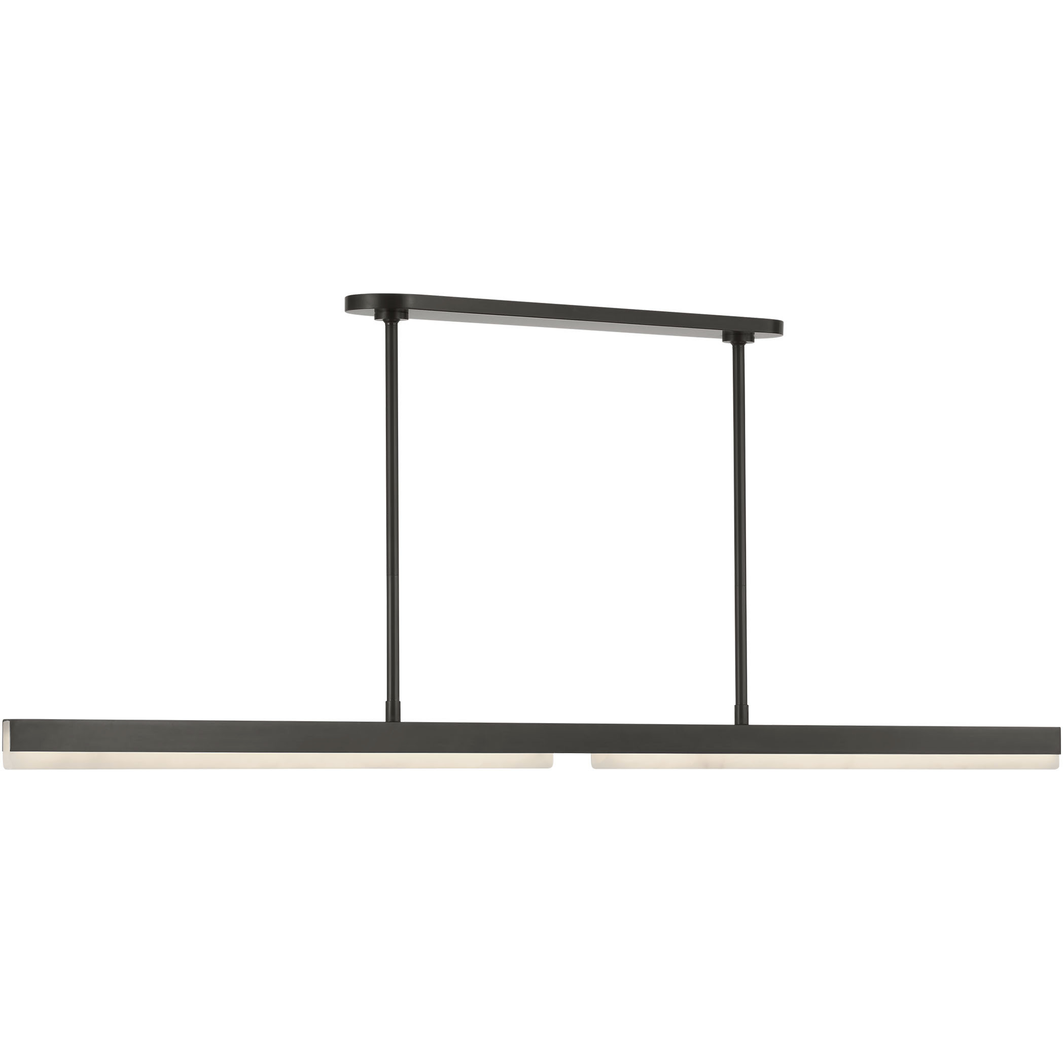 Kelly by Kelly Wearstler Linea LED 60 inch Bronze Linear Chandelier Ceiling Light