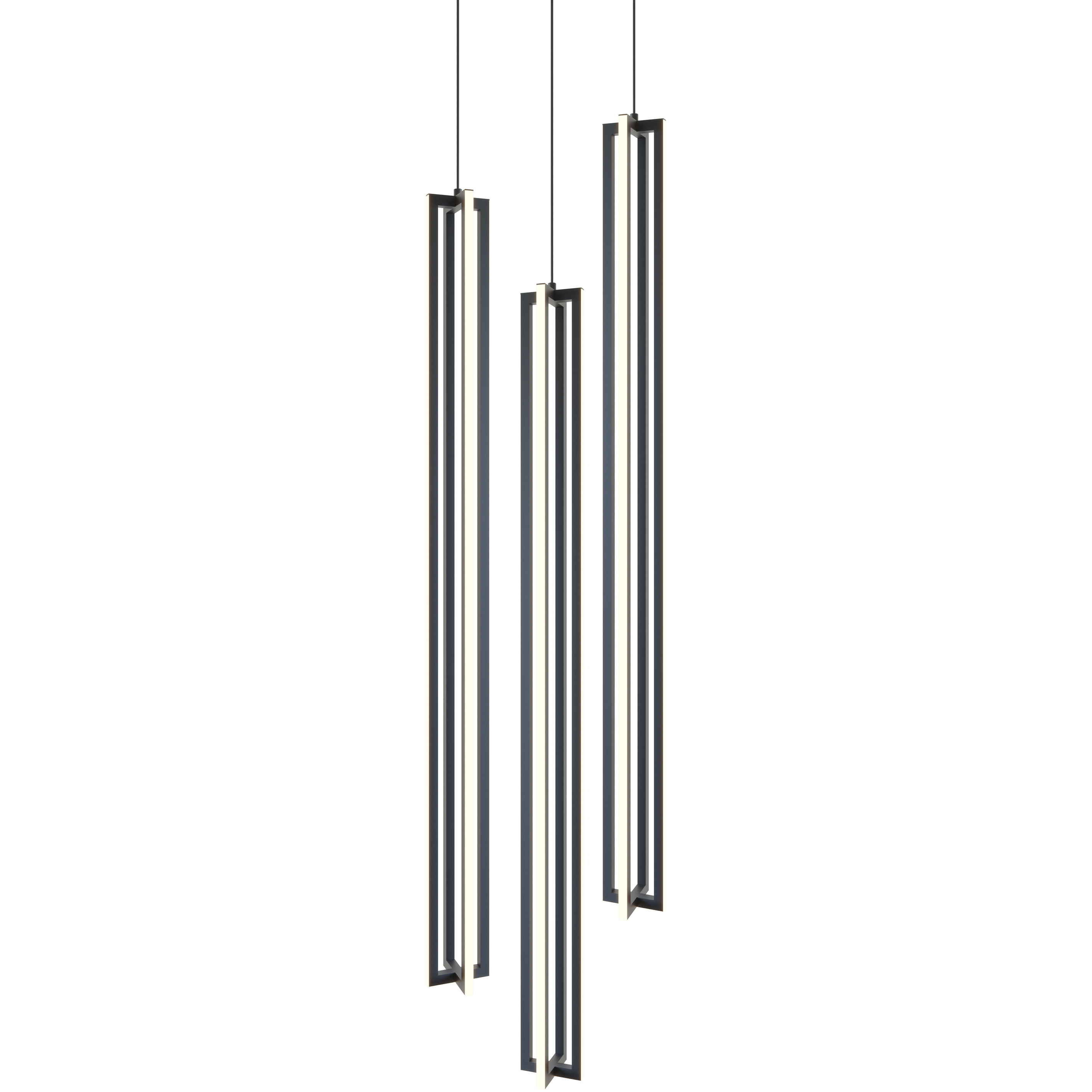 Cass LED 18 inch Black Pendant Ceiling Light