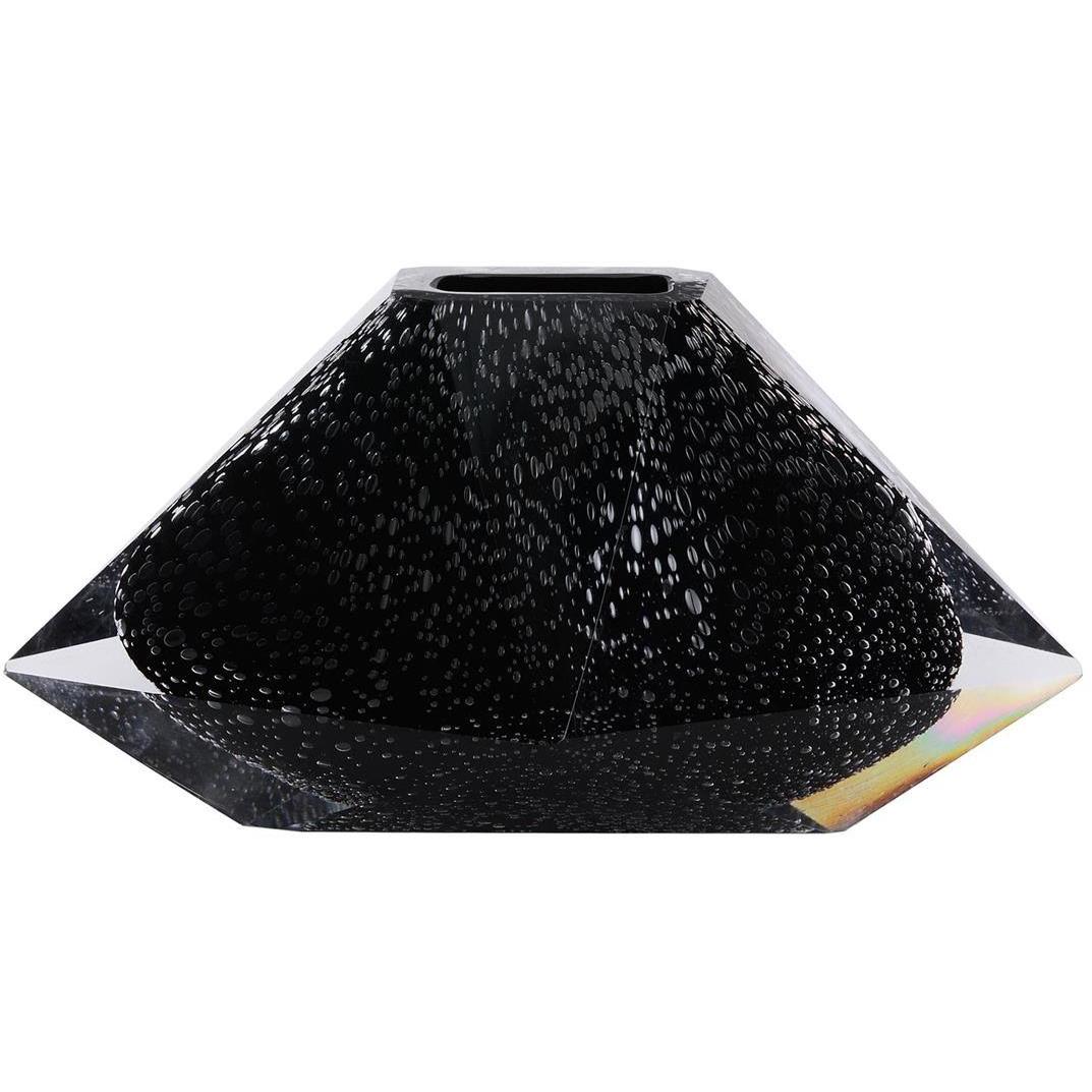 Midnight Dust 13 X 6.5 inch Vase, Small
