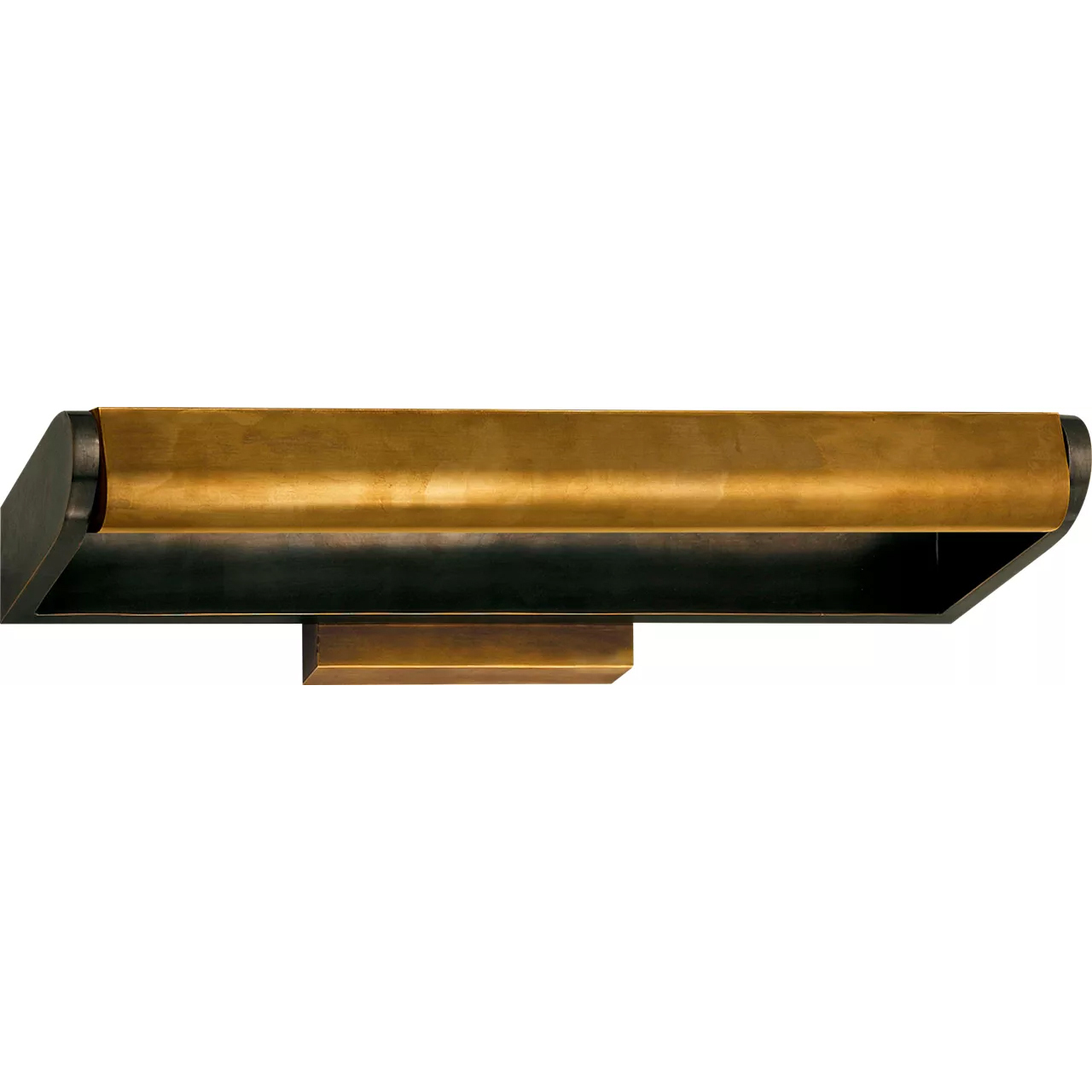 Thomas O'Brien David Art 80 watt 18 inch Bronze Picture Light Wall Light in Antique Brass, Bronze and Hand-Rubbed Antique Brass