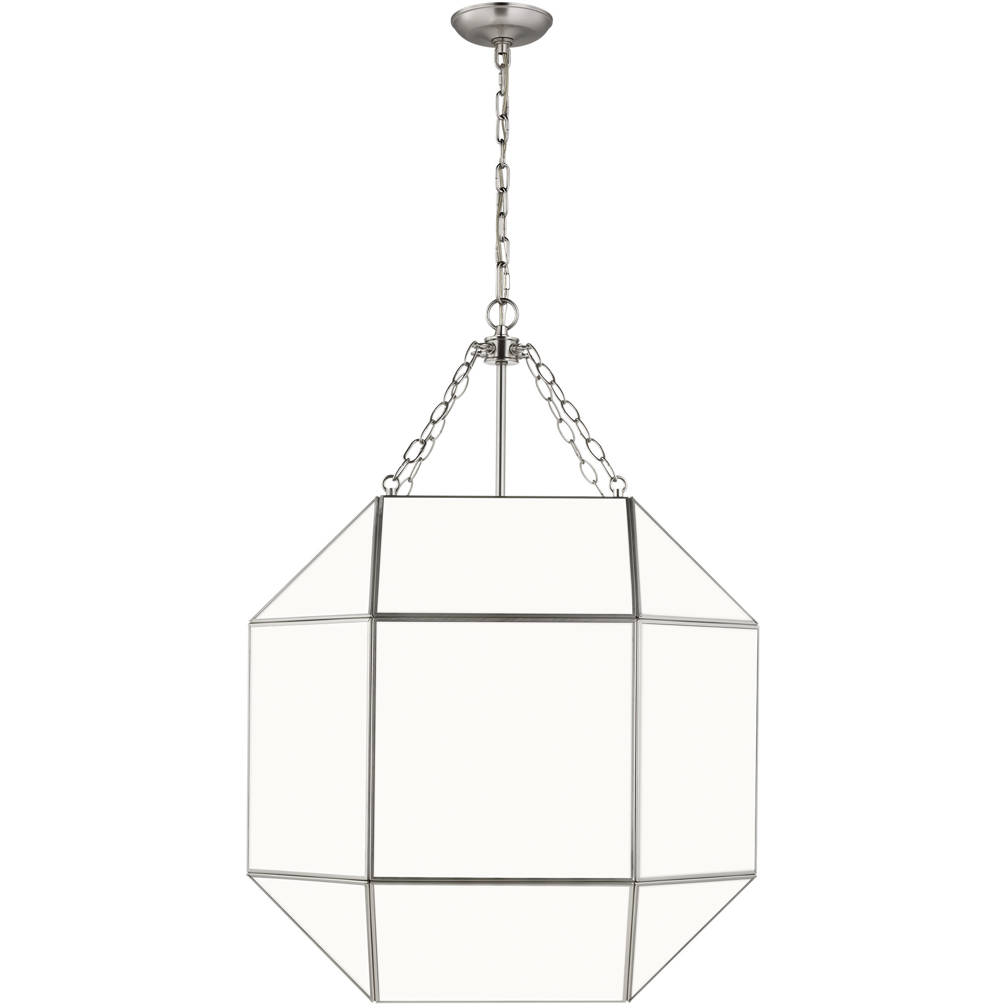 Suzanne Kasler Morrison 4 Light 23.25 inch Brushed Nickel Pendant Ceiling Light