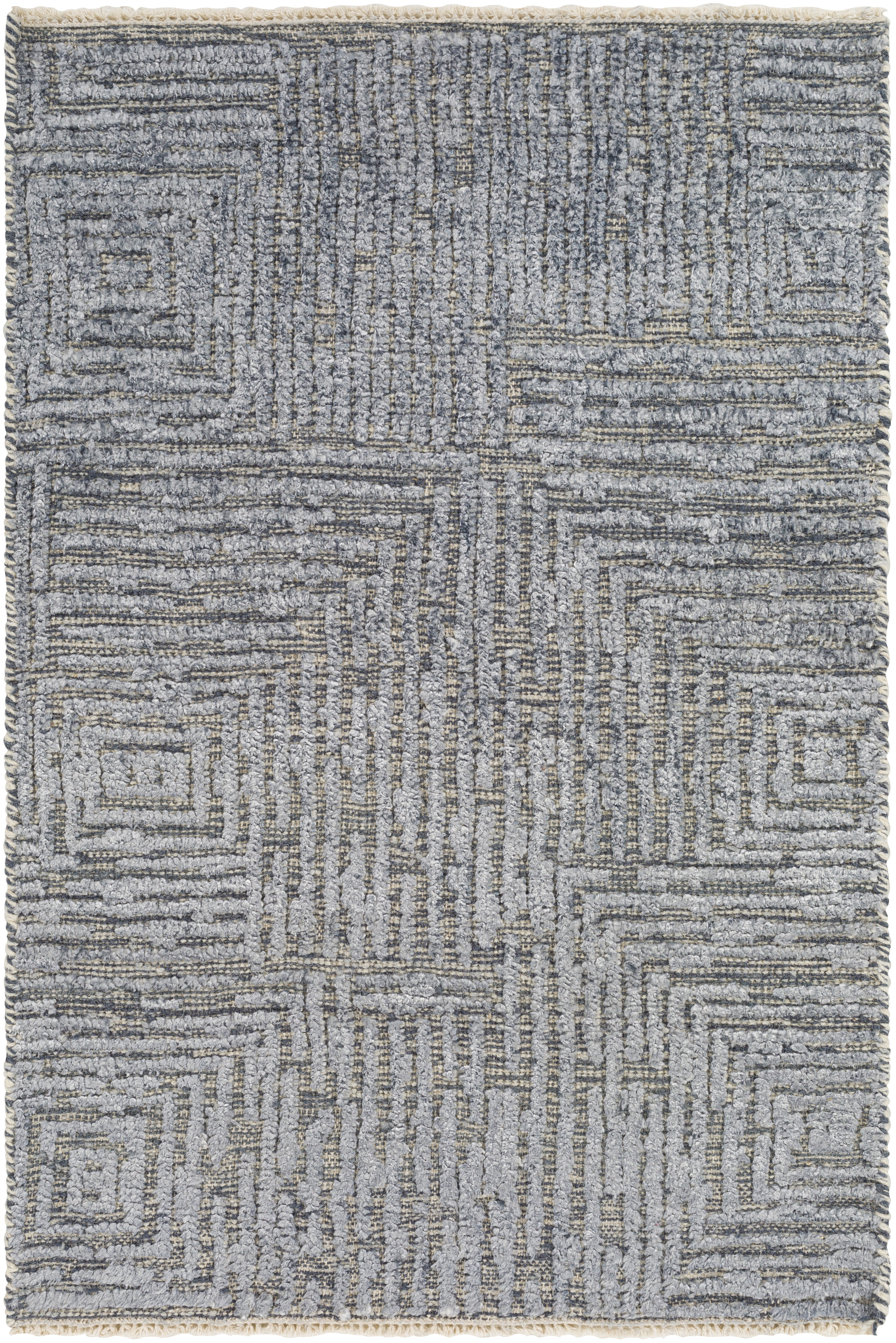 Lora 168 X 120 inch Denim Rug in 10 x 14, Rectangle