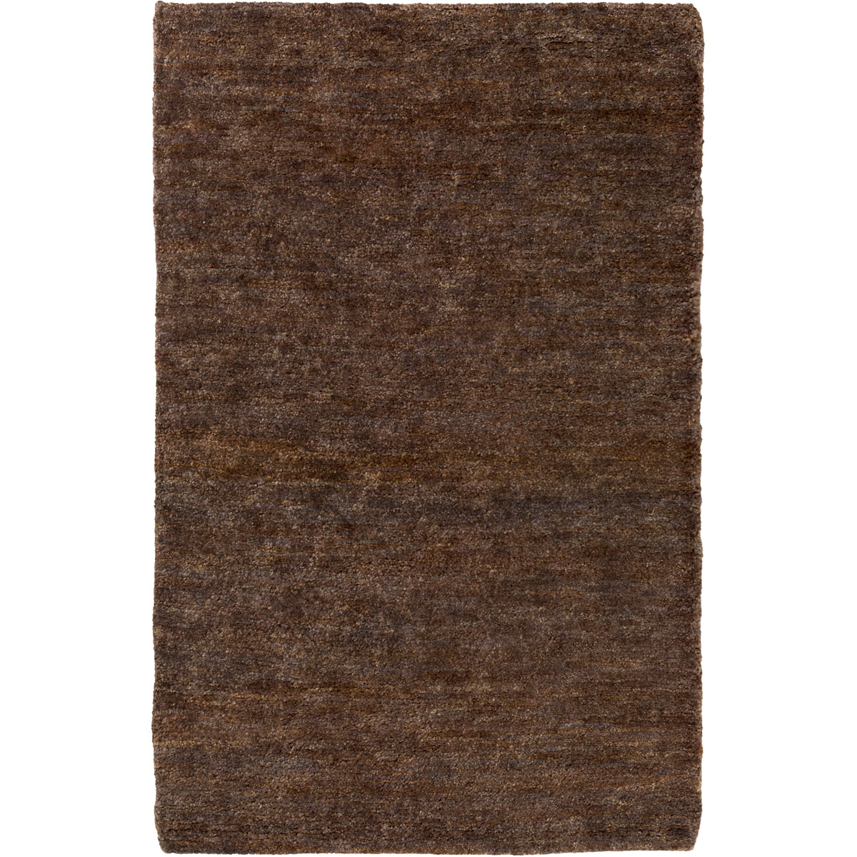 Essential 72 X 48 inch Brown and Black Area Rug, Jute
