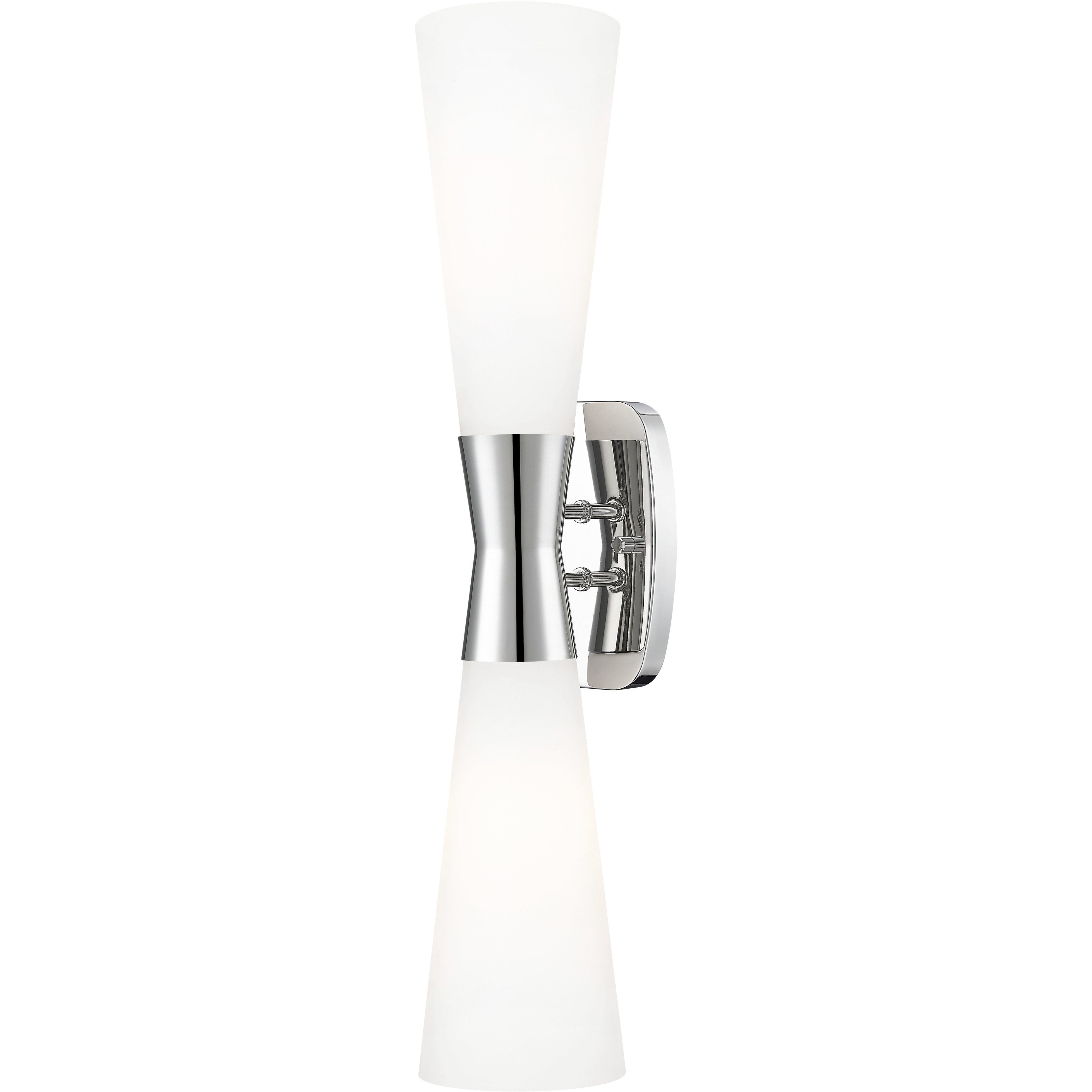 Emrys 2 Light 4.75 inch Polished Nickel Wall Sconce Wall Light