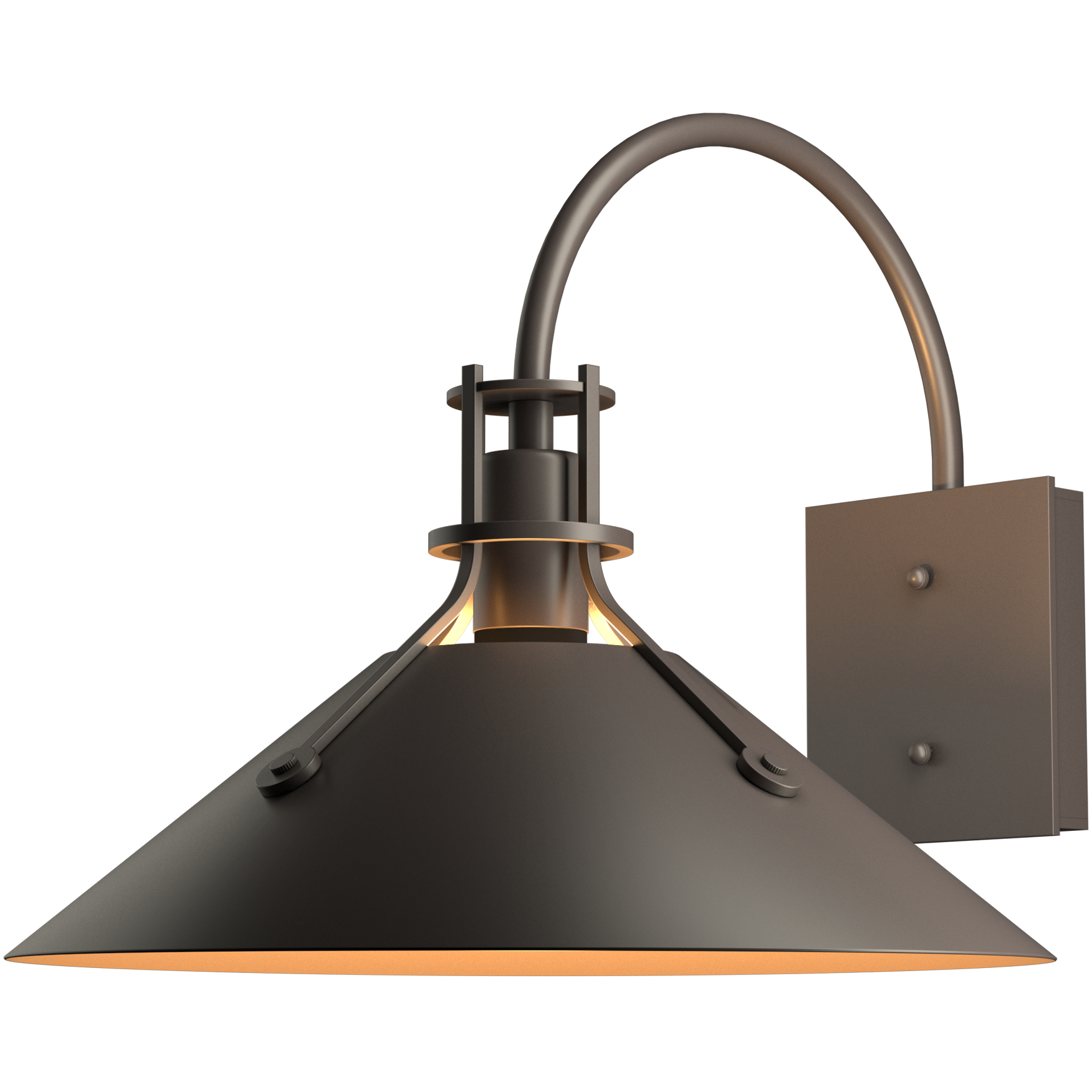 Henry 1 Light 12.8 inch Coastal Dark Smoke Outdoor Sconce, Large