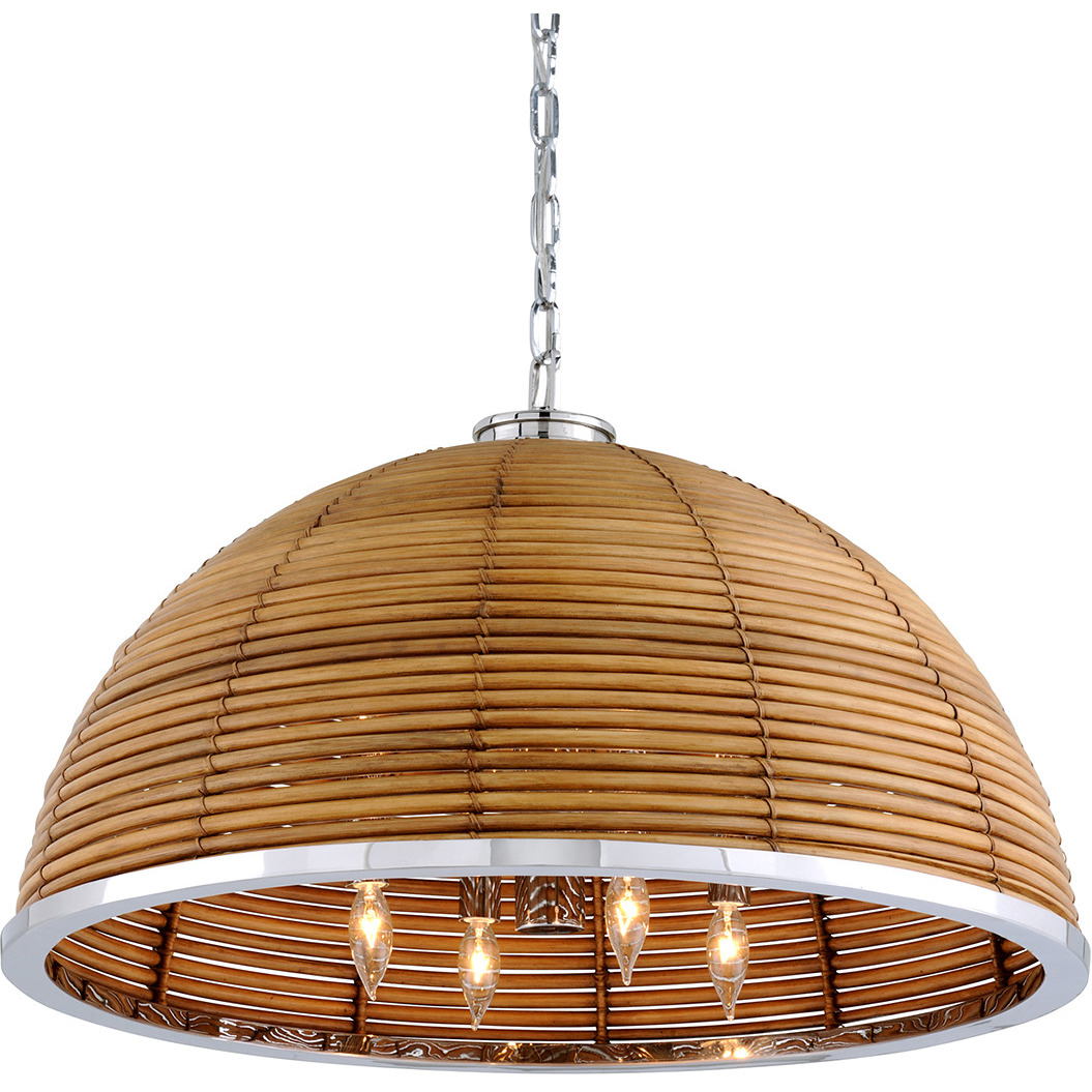 Carayes 8 Light 30.75 inch Stainless Steel Chandelier Ceiling Light