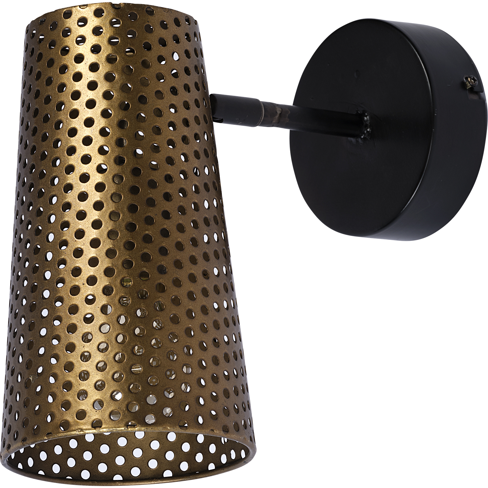 Wesley 5.12 inch Gold Wall Sconce Wall Light