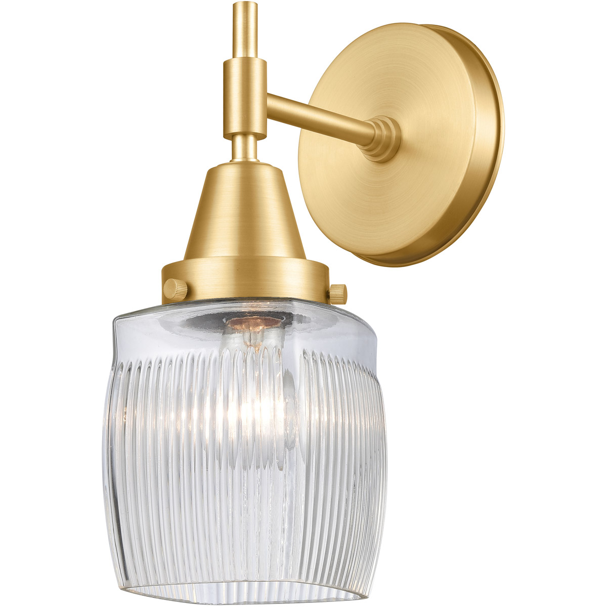 Caden LED 5.5 inch Satin Gold Sconce Wall Light
