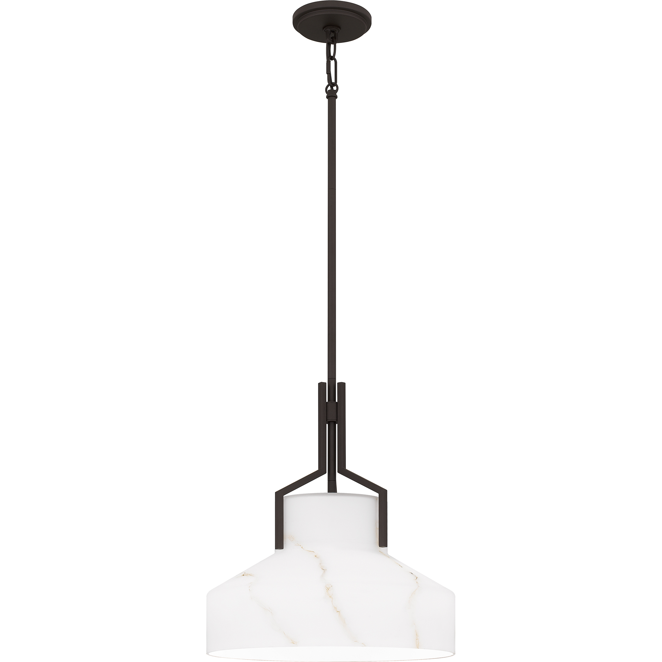 Brecken 2 Light 14.75 inch Old Bronze Pendant Ceiling Light