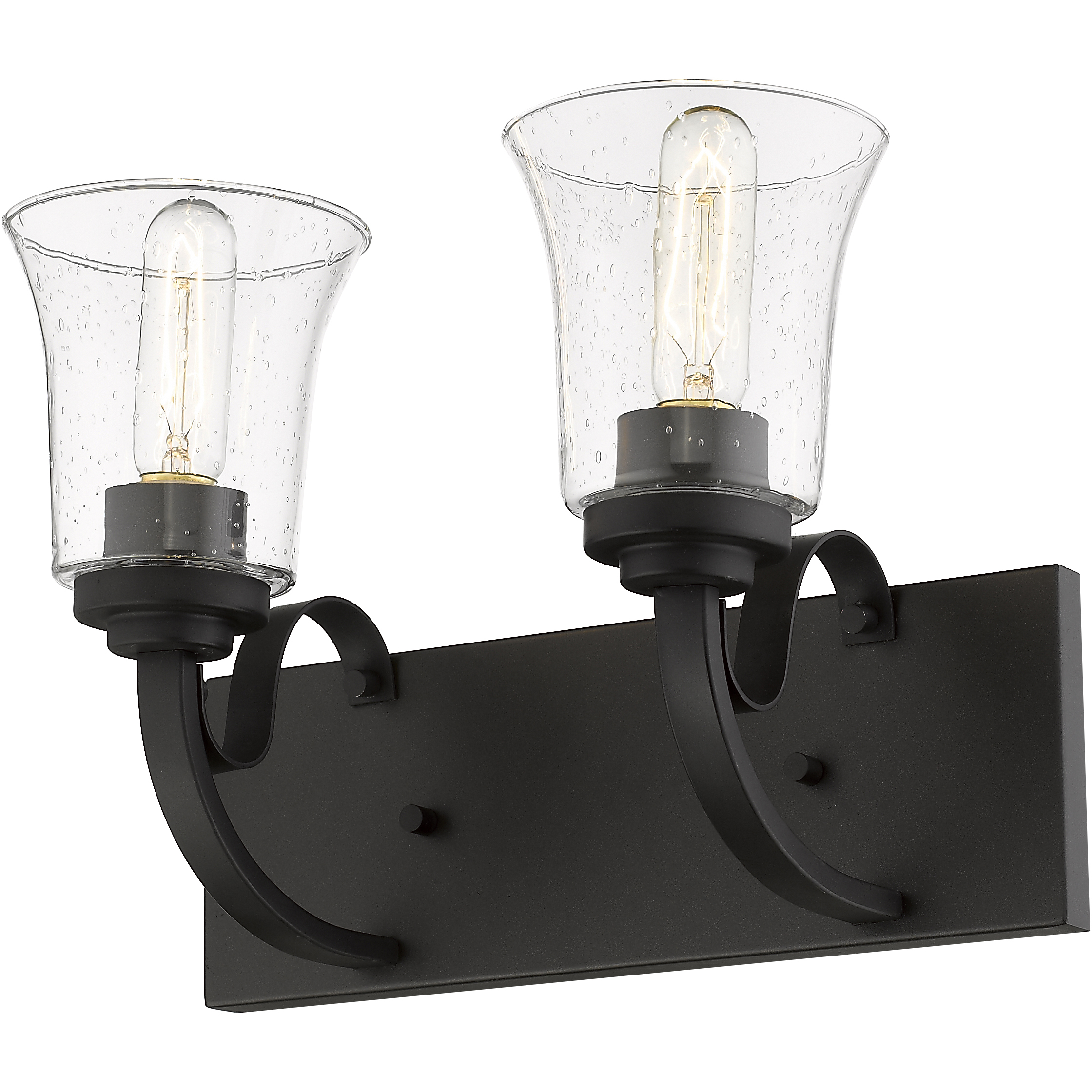 Halliwell 2 Light 14 inch Bronze Vanity Wall Light