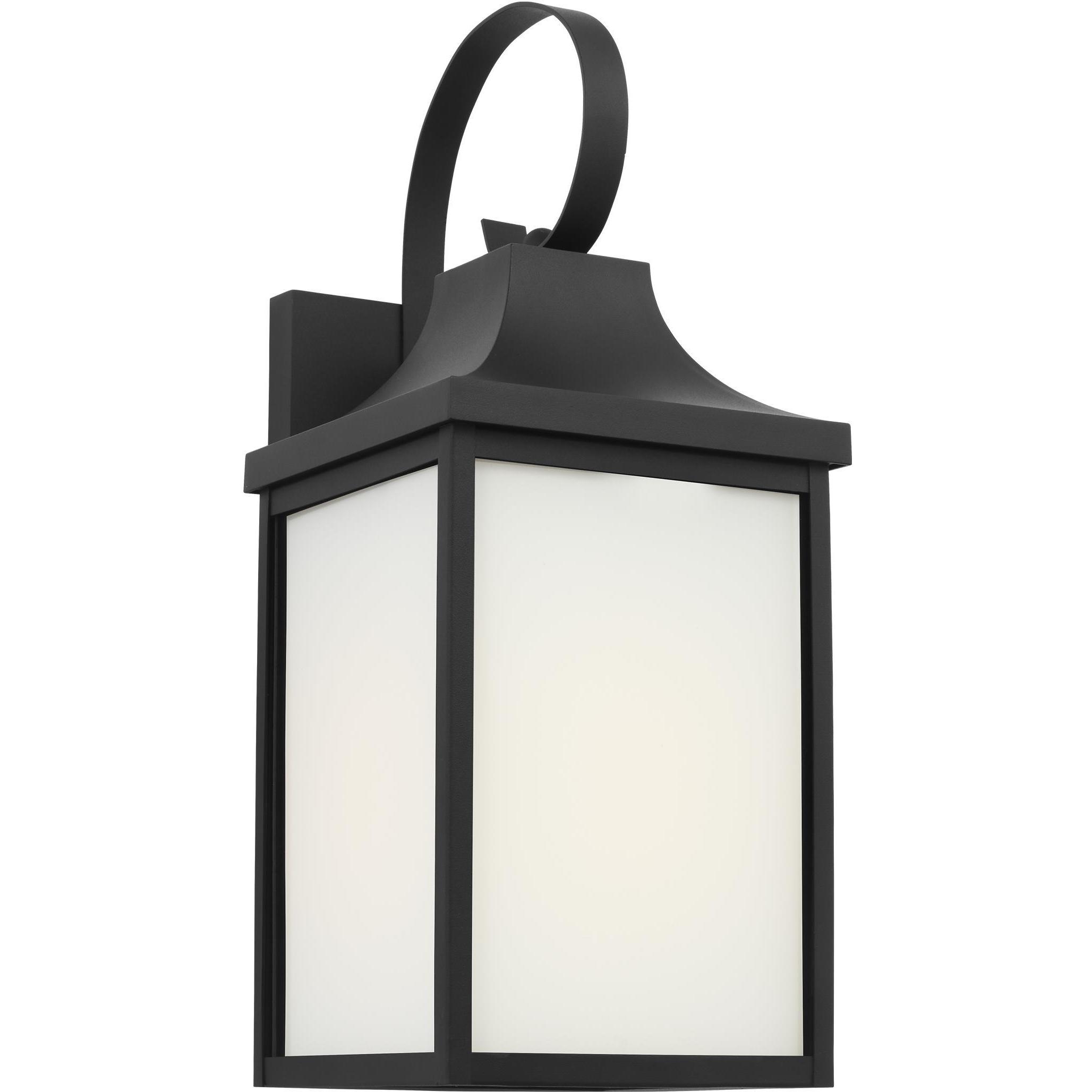 Saybrook 1 Light 17.38 inch Textured Black Outdoor Wall Fixture
