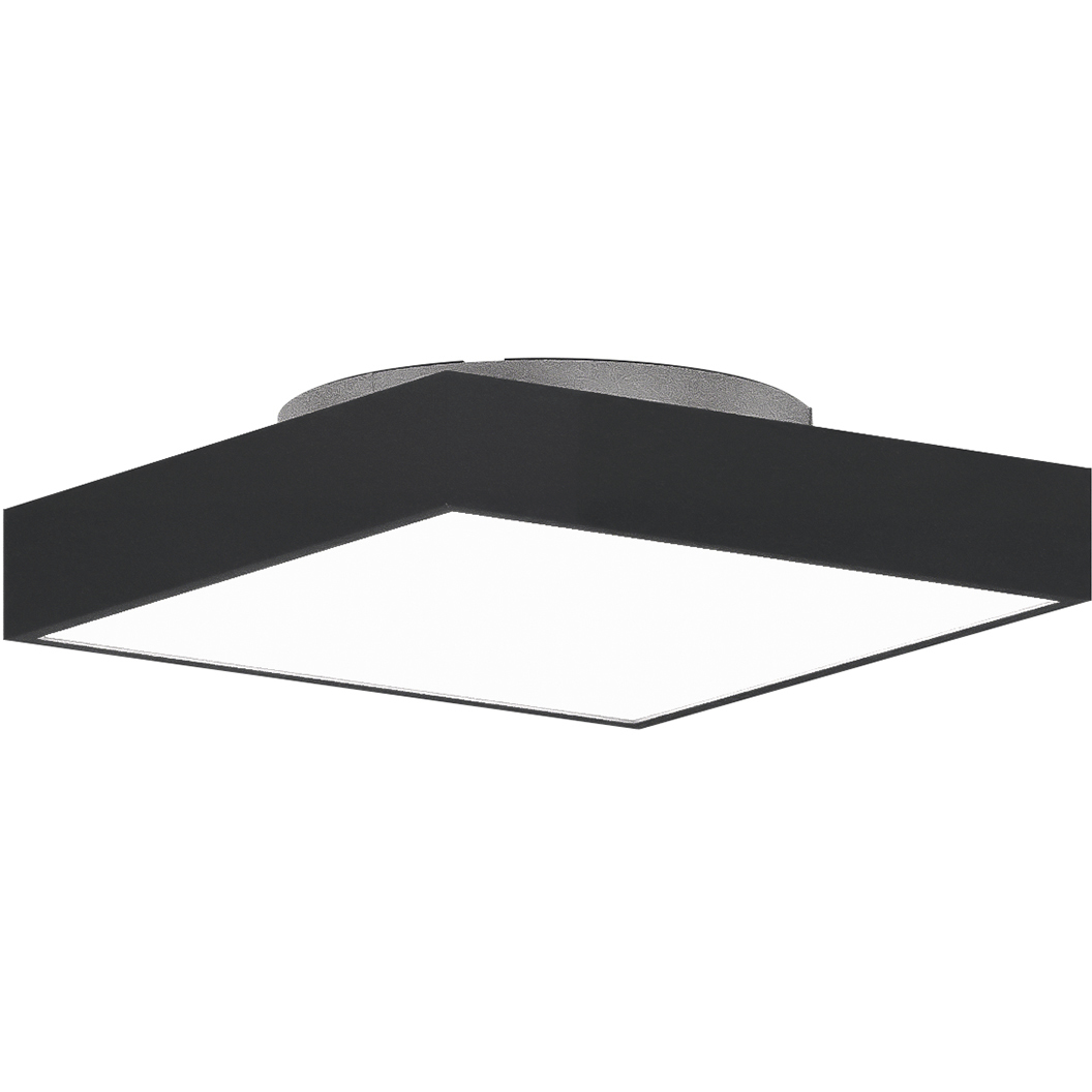 Jazz LED 12 inch Black Flush Mount Ceiling Light