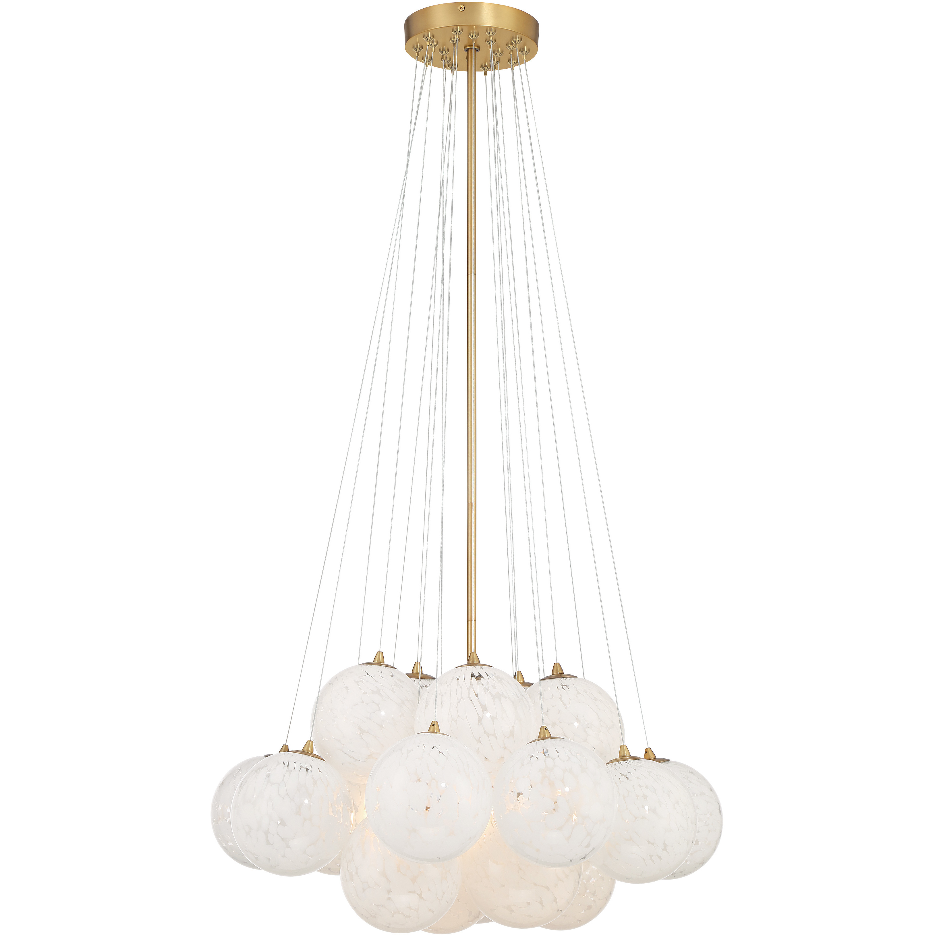 Langford 5 Light 25 inch Legacy Brass Pendant Ceiling Light