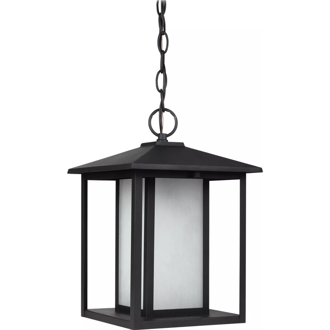 Hunnington 1 Light 9 inch Black Outdoor Pendant
