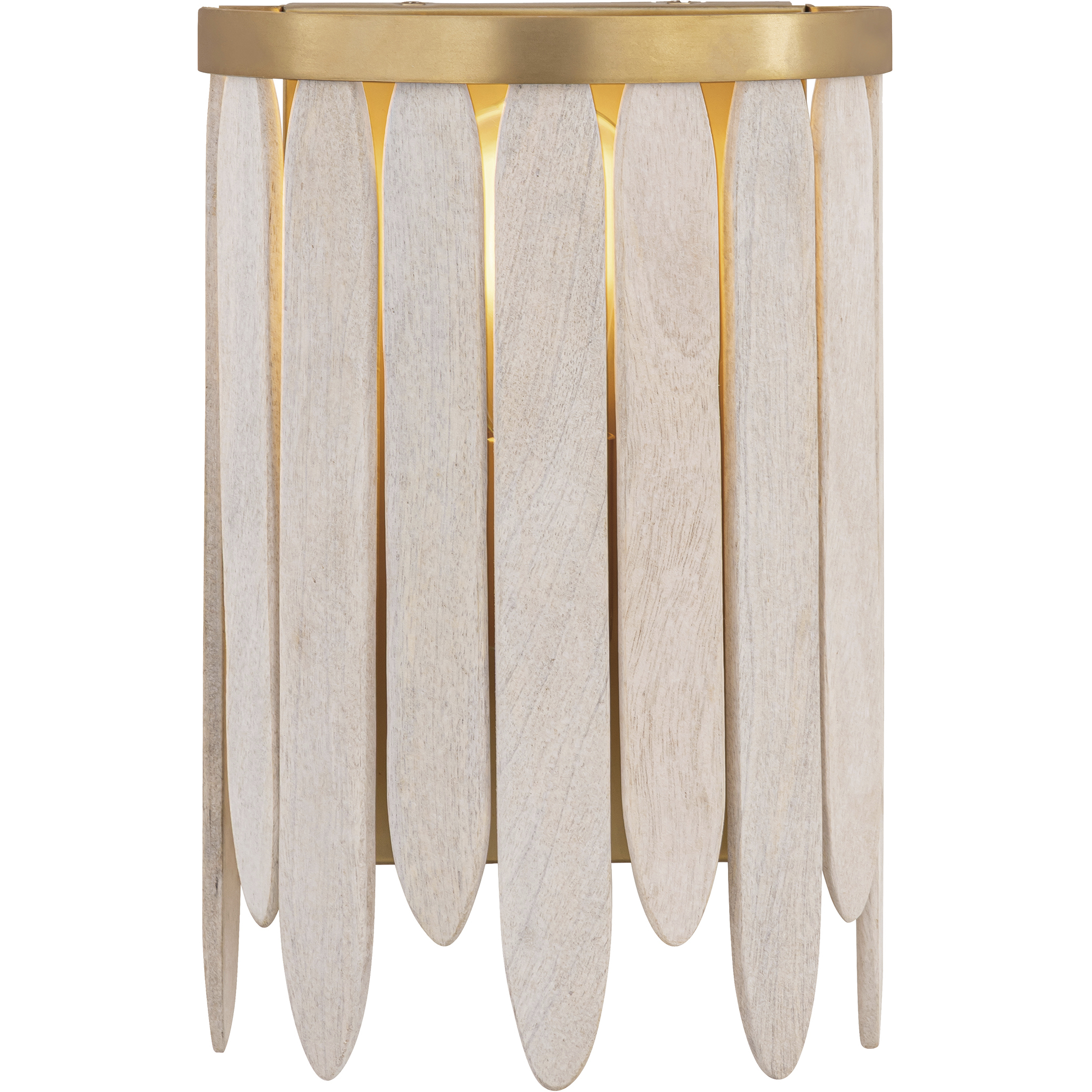 Marimba 1 Light 5 inch Weathered White Wall Sconce Wall Light