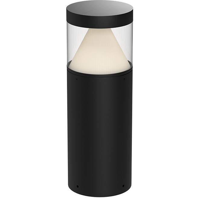 Hanover 120-277V 24 watt Black Exterior Bollard