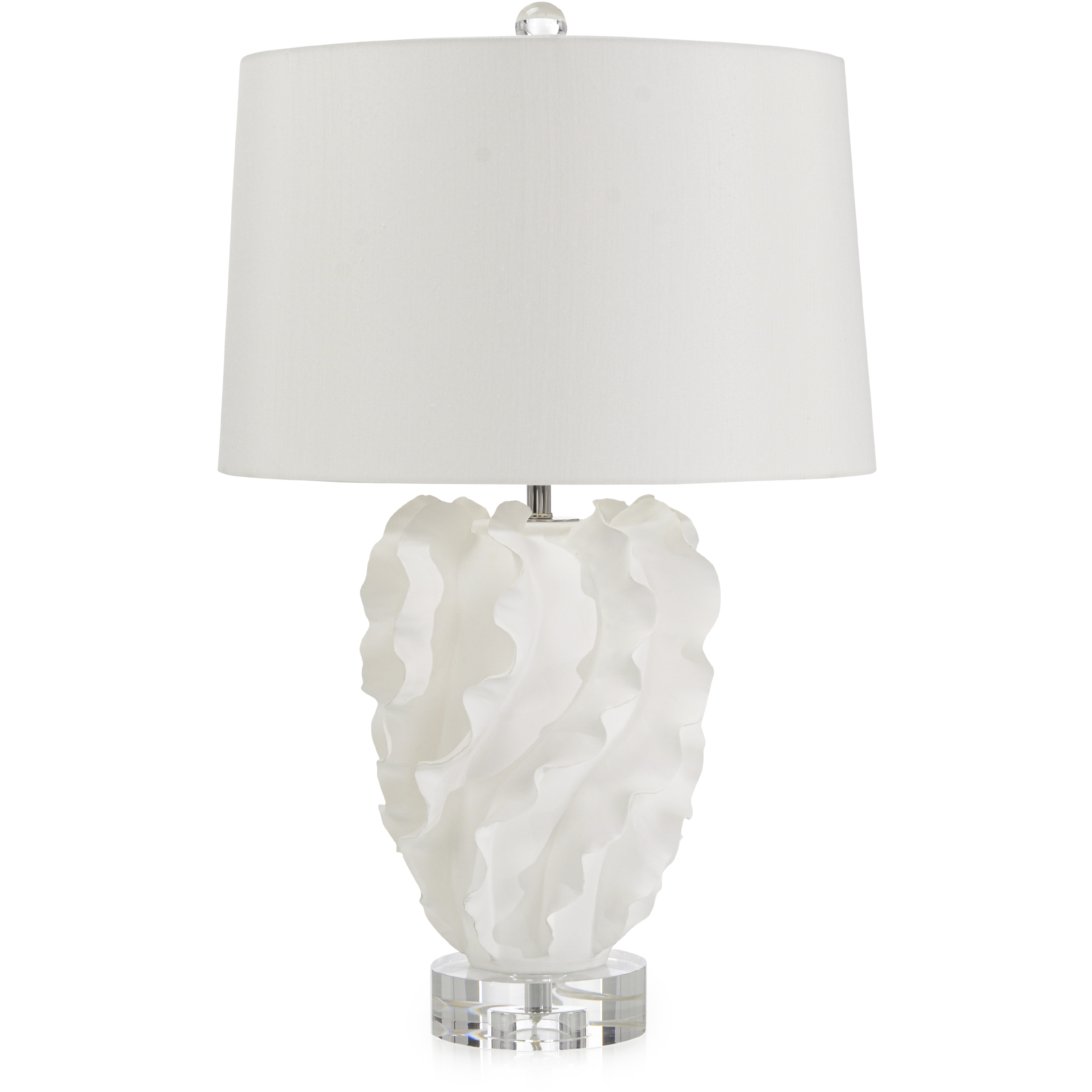 Balza 31 inch 150.00 watt Polished Nickel Table Lamp Portable Light