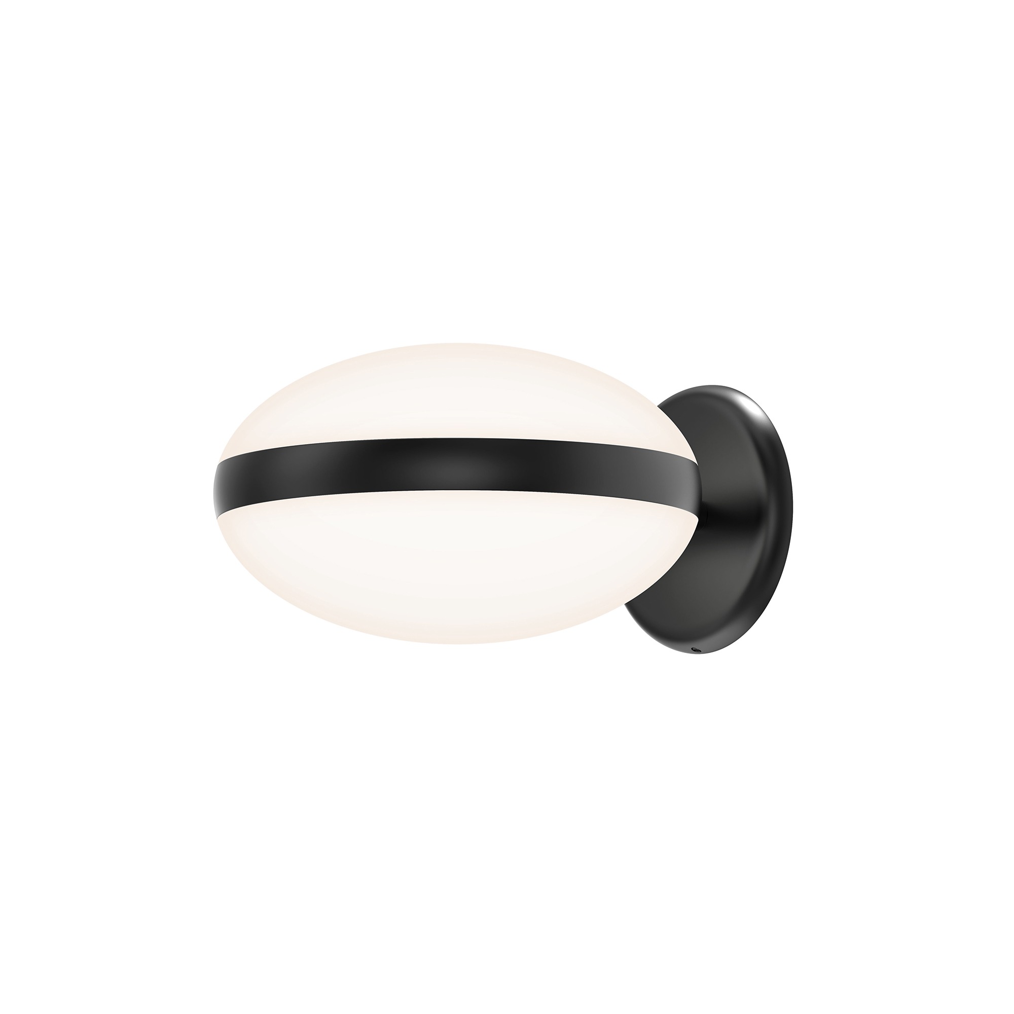 Pillows LED 9 inch Satin Black Sconce Wall Light