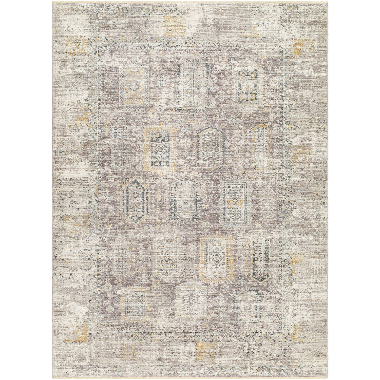 Carlisle 120 X 94 inch Dark Brown Rug, Rectangle