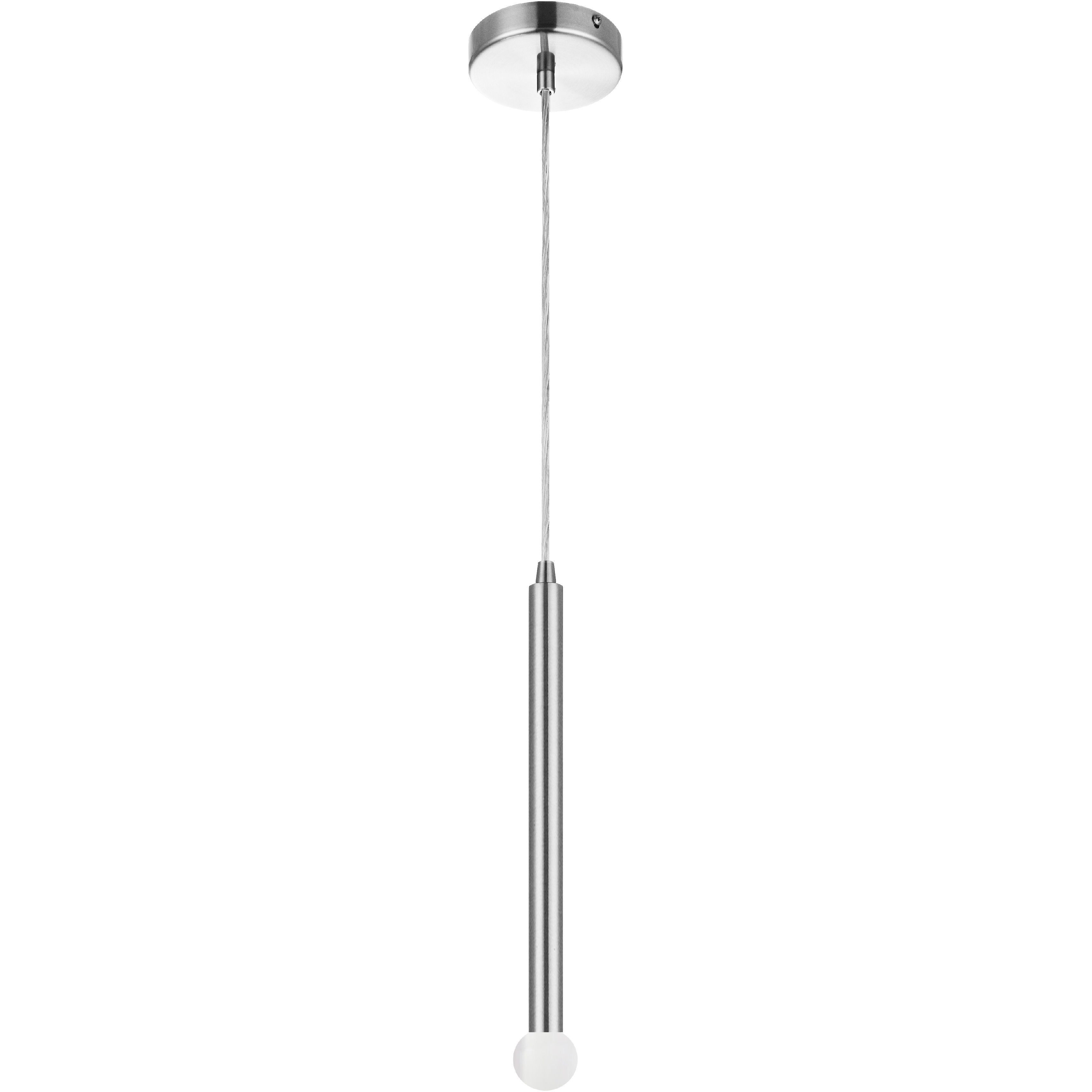 Sanya 1 Light 1 inch Polished Chrome Island Pendant Ceiling Light