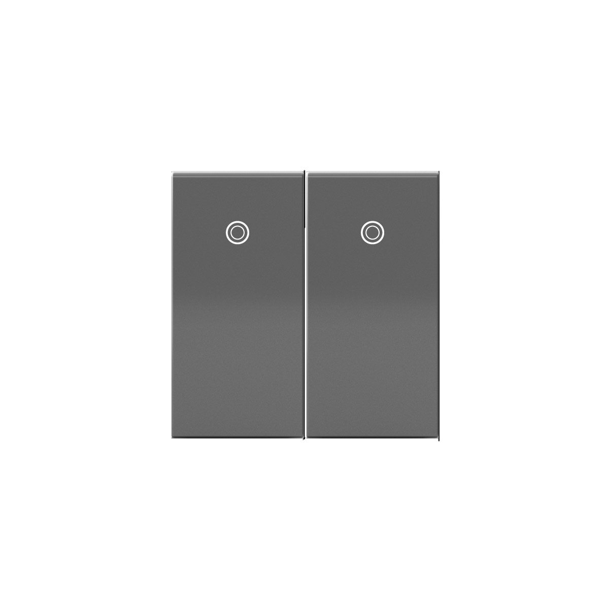 Adorne Magnesium Paddle Switch, Half Size