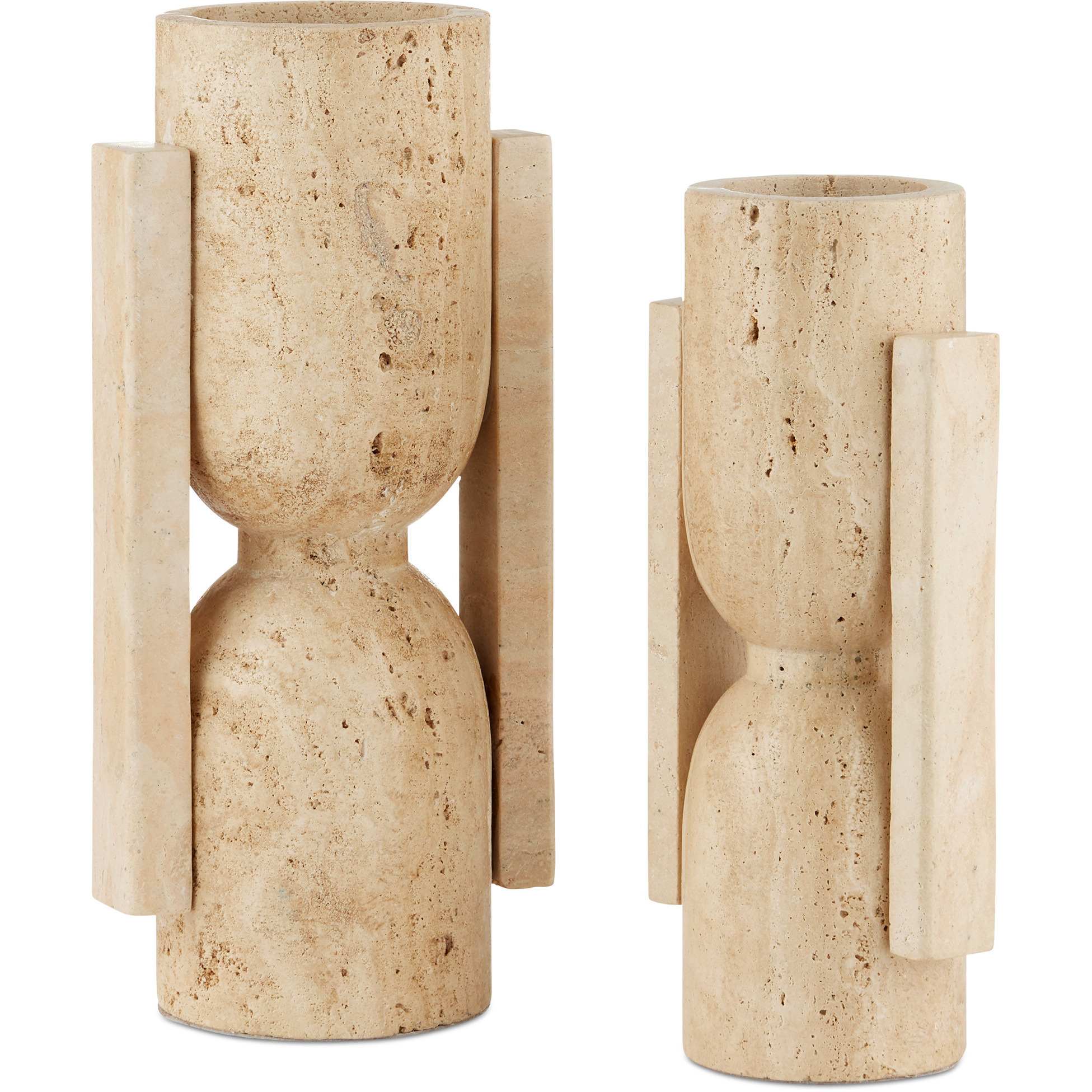 Face to Face 10 X 4.25 inch Vases, Set of 2