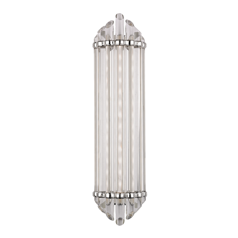Albion LED 6.5 inch Polished Nickel Bath and Vanity Wall Light