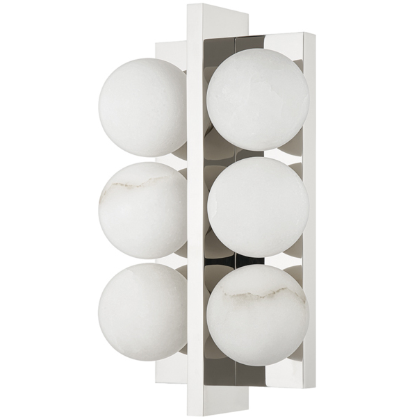 Emille 6 Light 6.75 inch Polished Nickel ADA Wall Sconce Wall Light