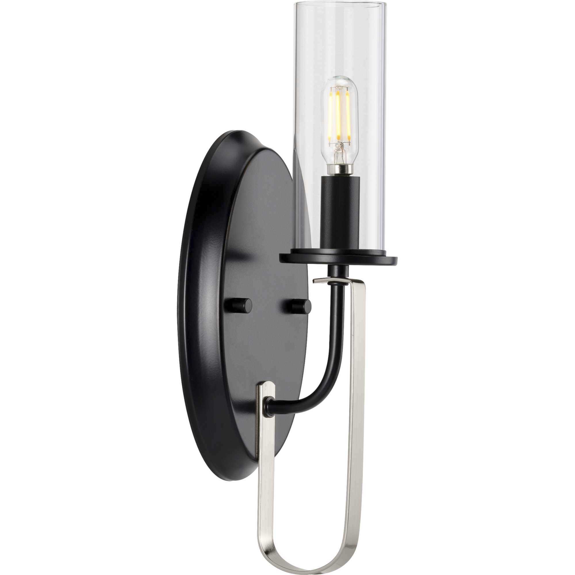 Riley 1 Light 5 inch Matte Black Wall Bracket Wall Light