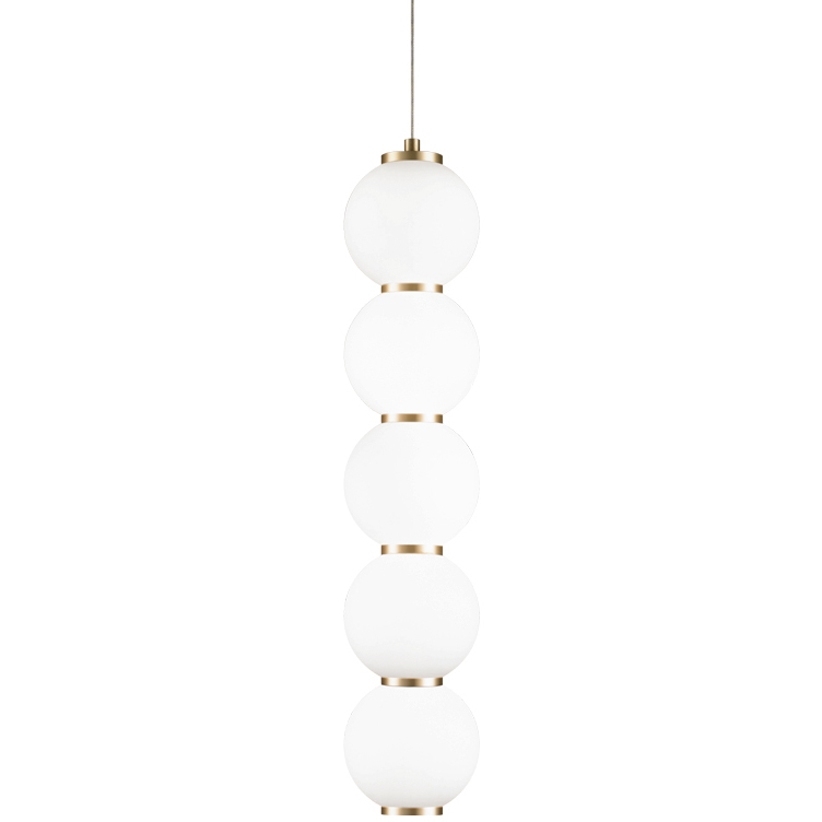 Dango LED 4.38 inch Oxidized Gold Pendant Ceiling Light